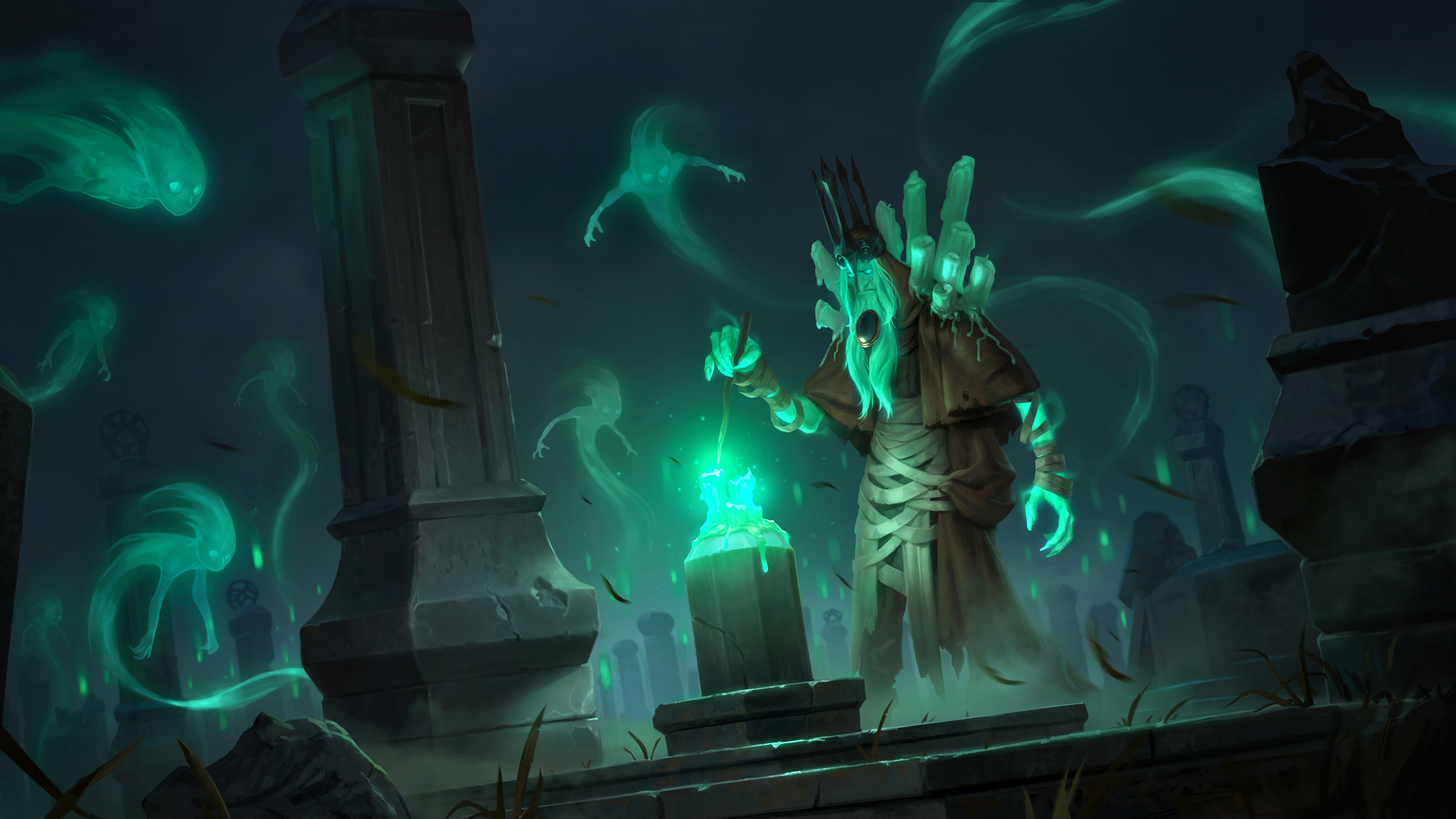 Legends of Runeterra, League of Legends, fantasy art, PC gaming, HD Wallpaper