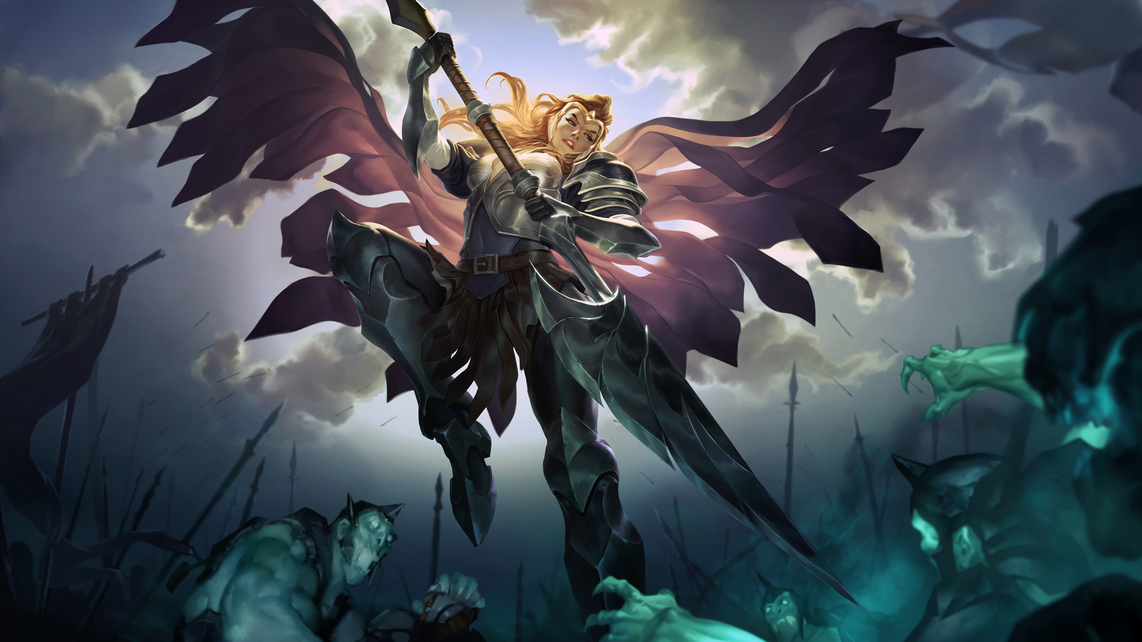 Legends of Runeterra, League of Legends, PC gaming, fantasy girl, fantasy art, HD Wallpaper