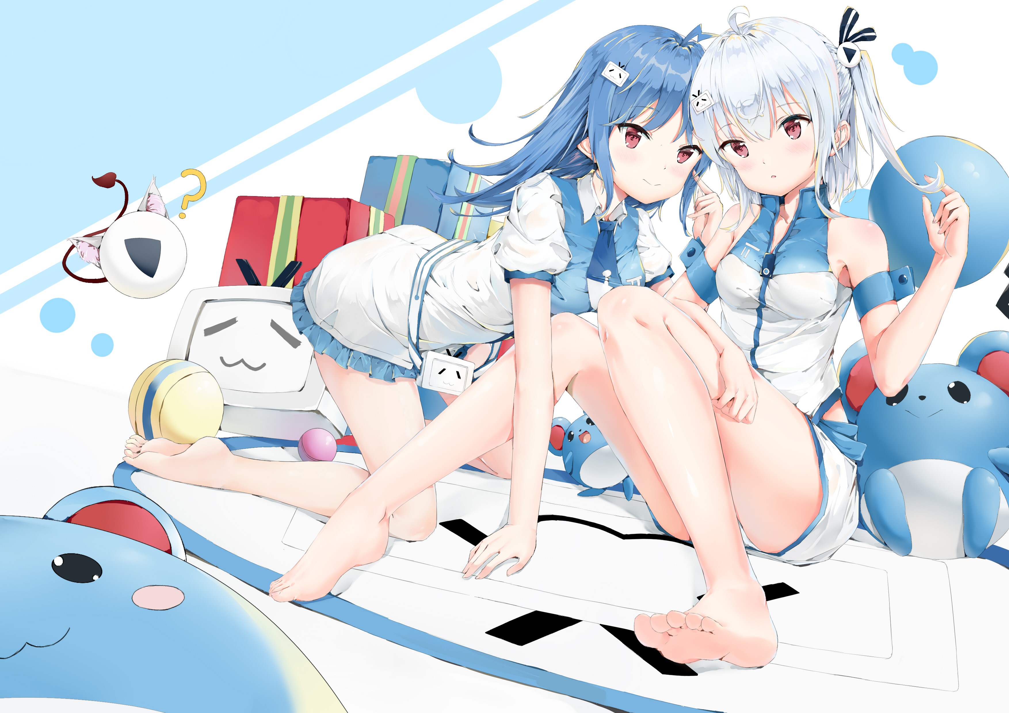 anime girls, bilibili, 2233, anime, HD Wallpaper