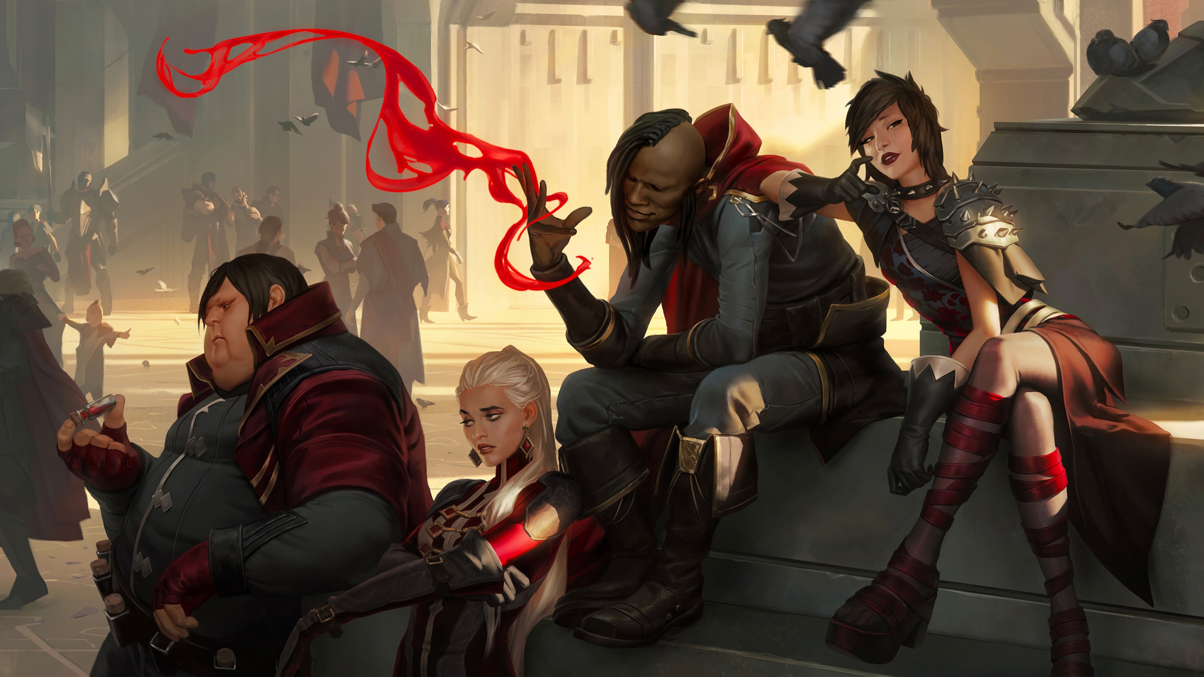 League of Legends, Legends of Runeterra, PC gaming, fantasy art, HD Wallpaper