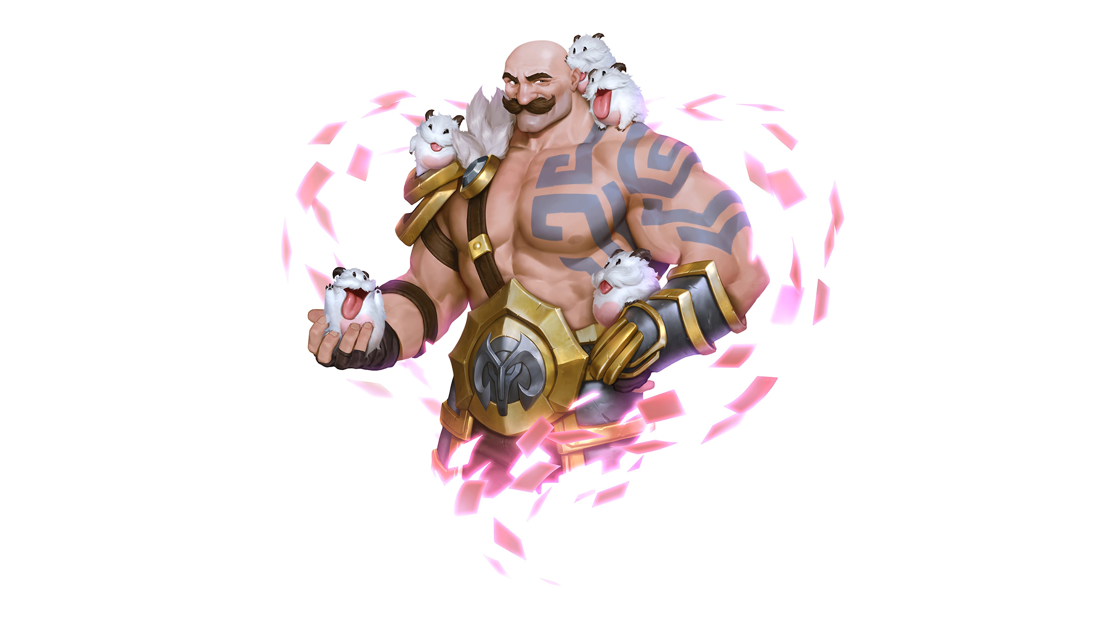 Legends of Runeterra, League of Legends, fantasy art, simple background, PC gaming, HD Wallpaper