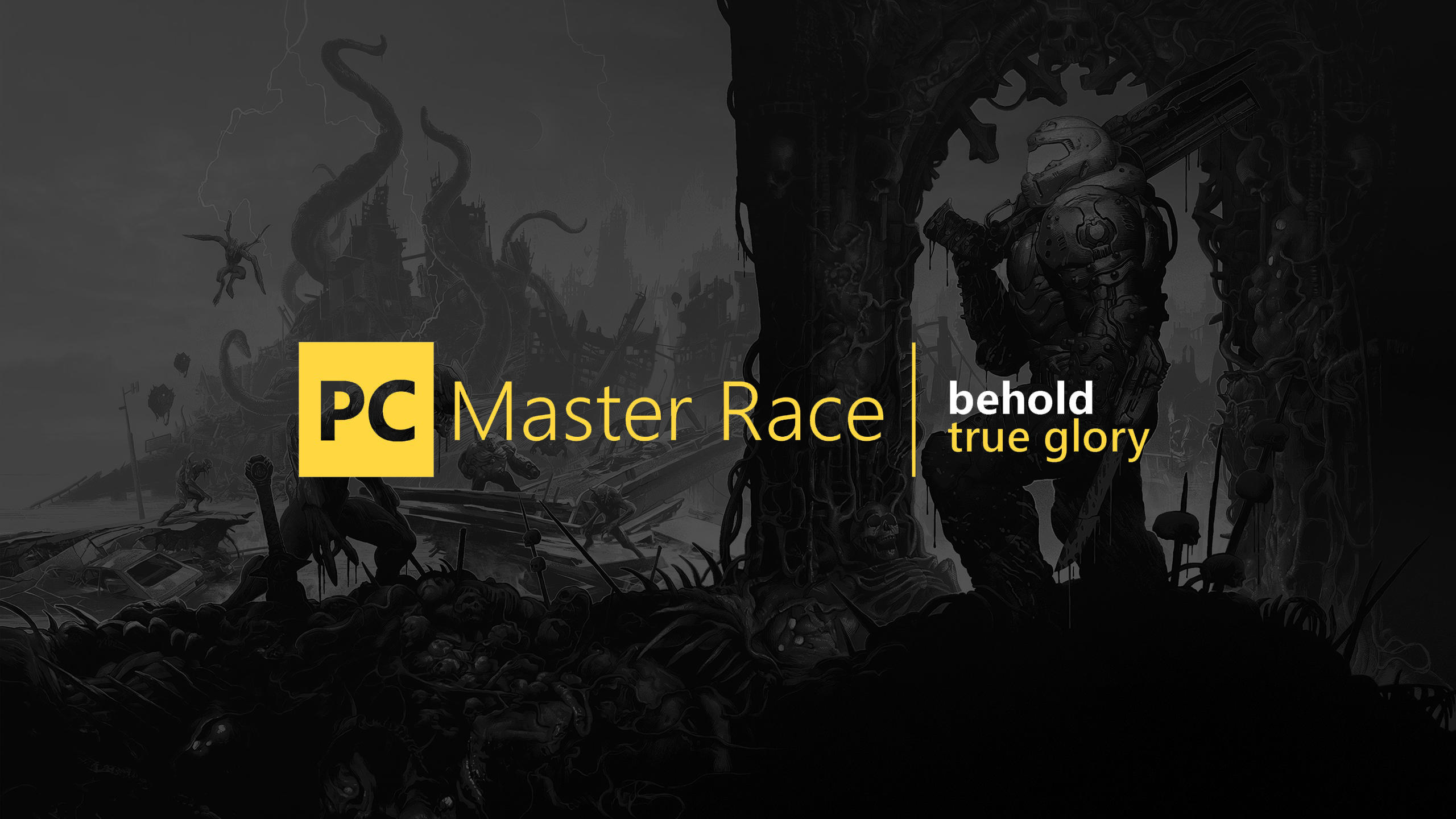 DOOM Eternal, Doom (game), PCMR, HD Wallpaper