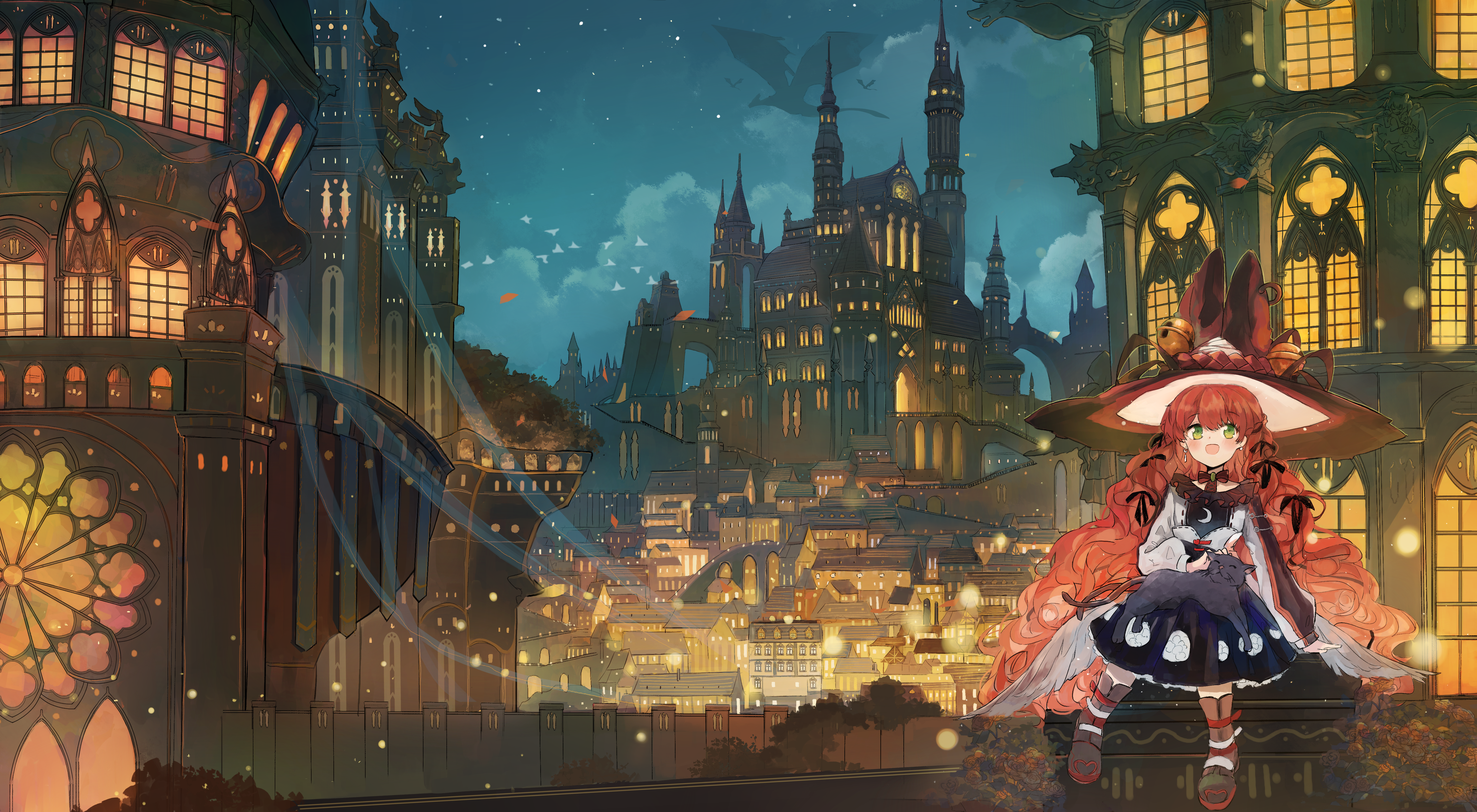 anime, anime girls, digital art, artwork, 2D, portrait, HD Wallpaper