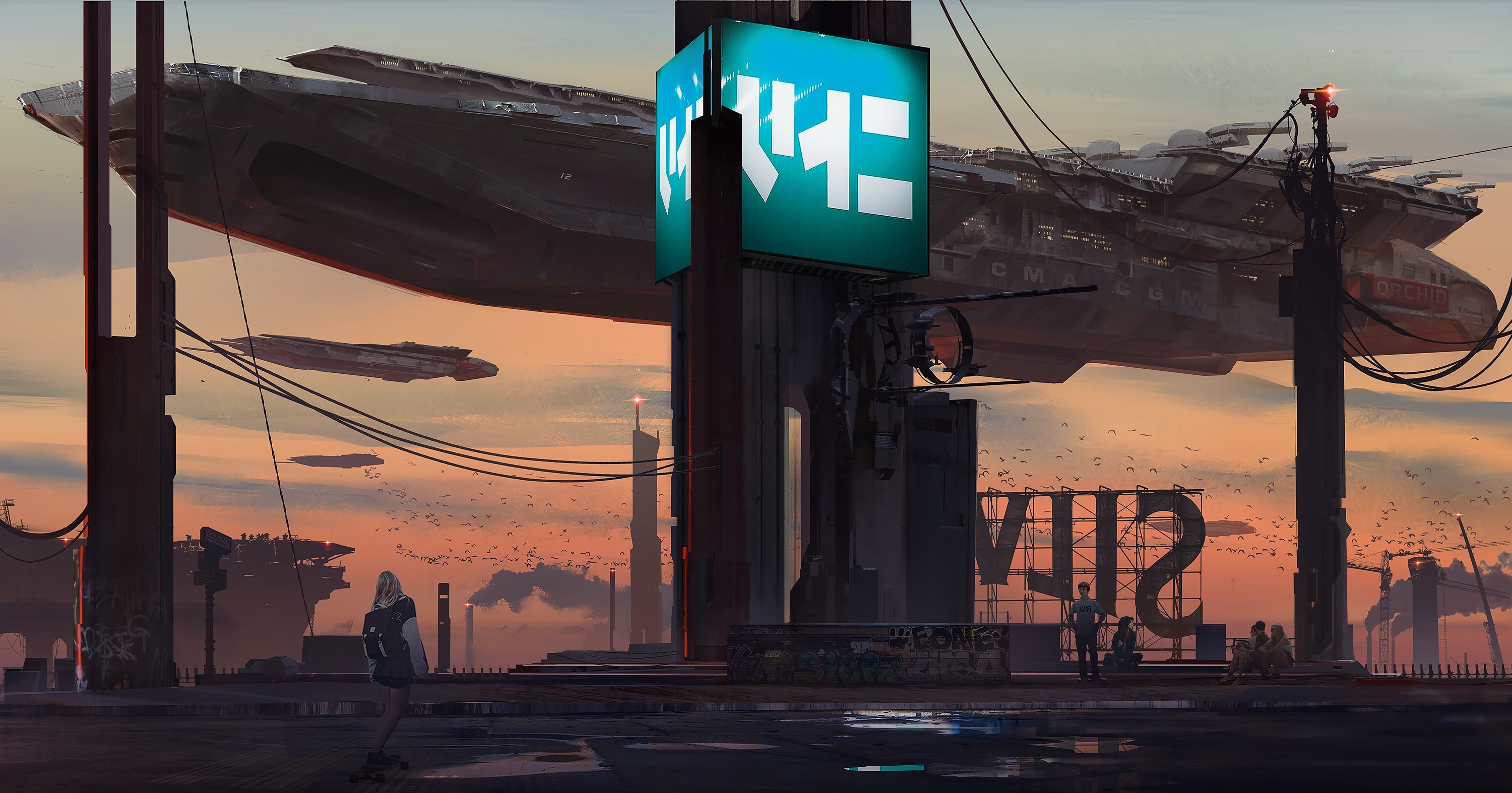 Klaus Wittmann, digital, science fiction, HD Wallpaper