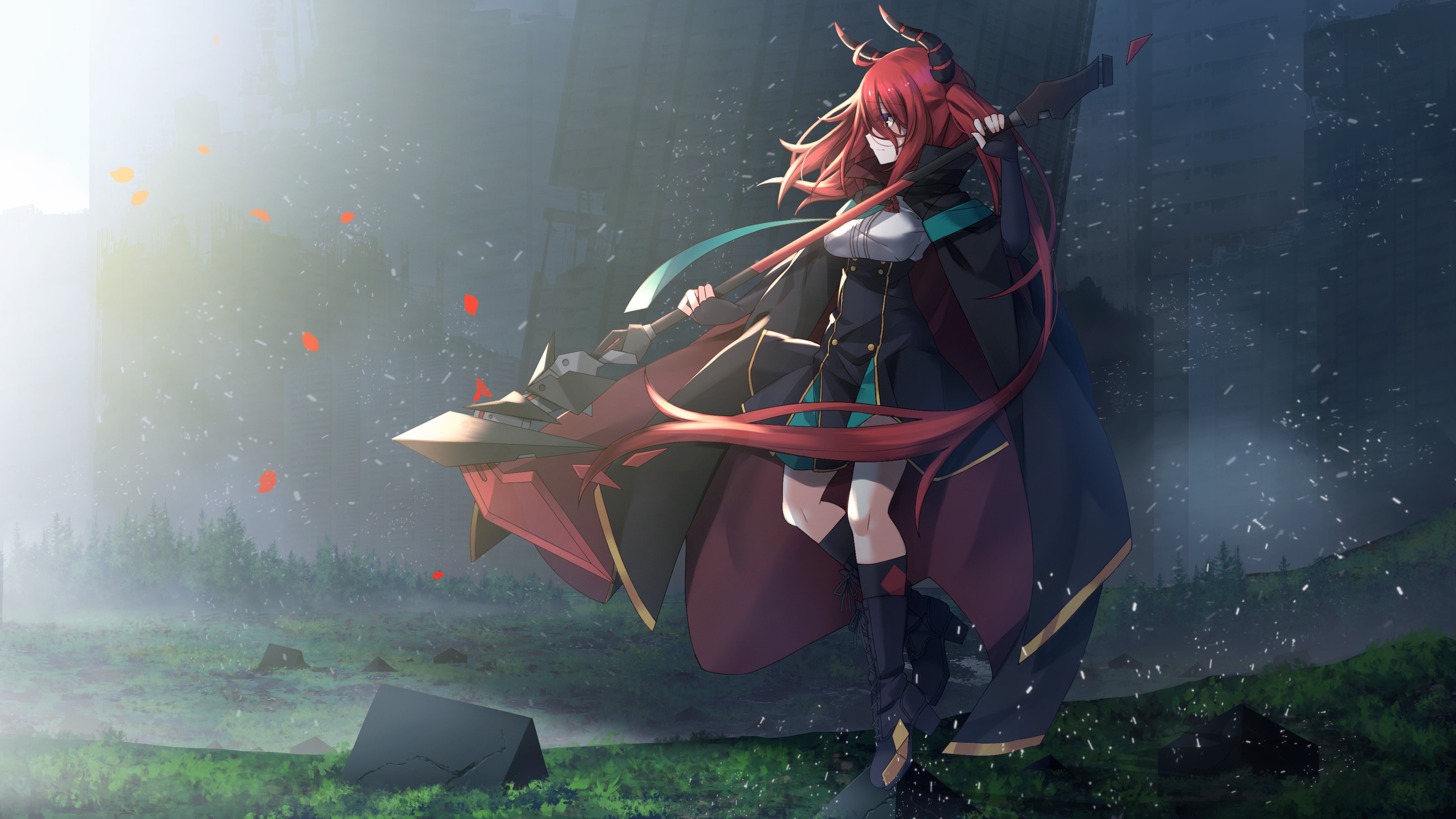 anime, anime girls, digital art, artwork, 2D, portrait, HD Wallpaper