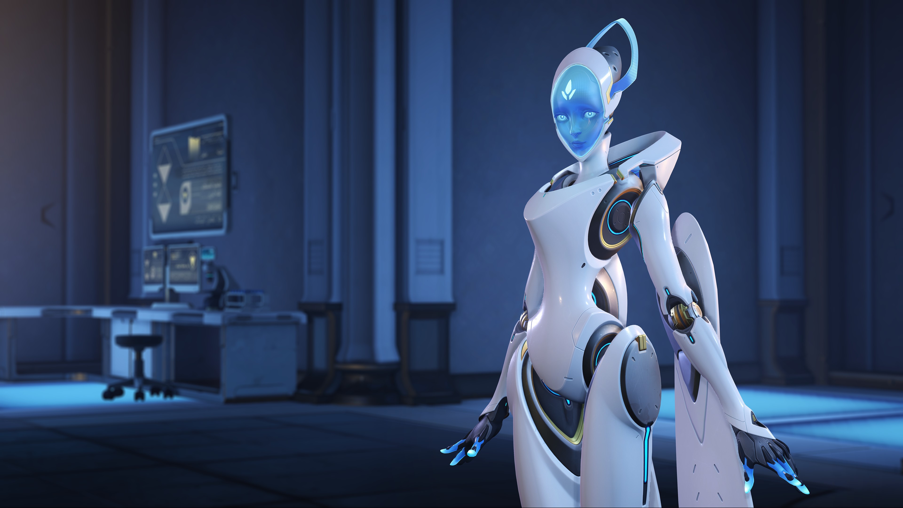 Overwatch, Echo, video games, HD Wallpaper