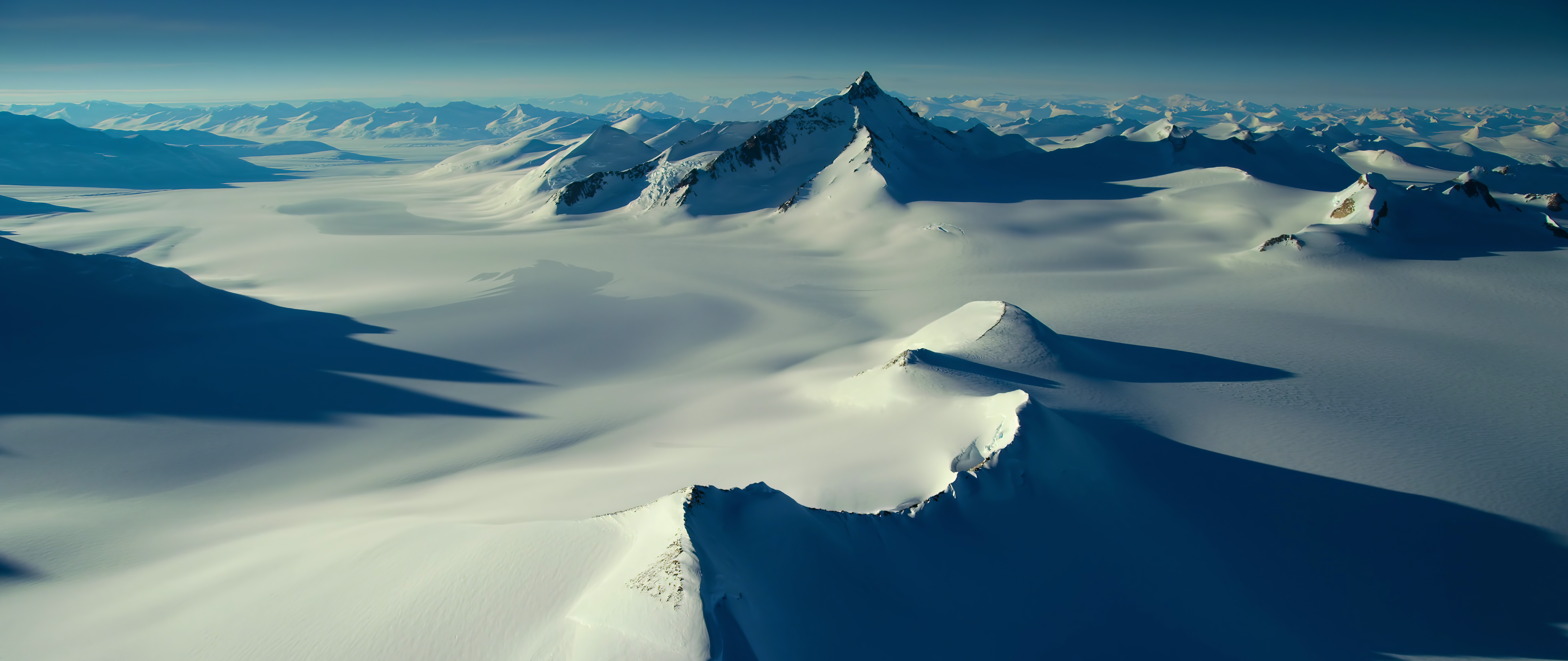 mountain top, snowy peak, snow, cold, White Mountains, HD Wallpaper