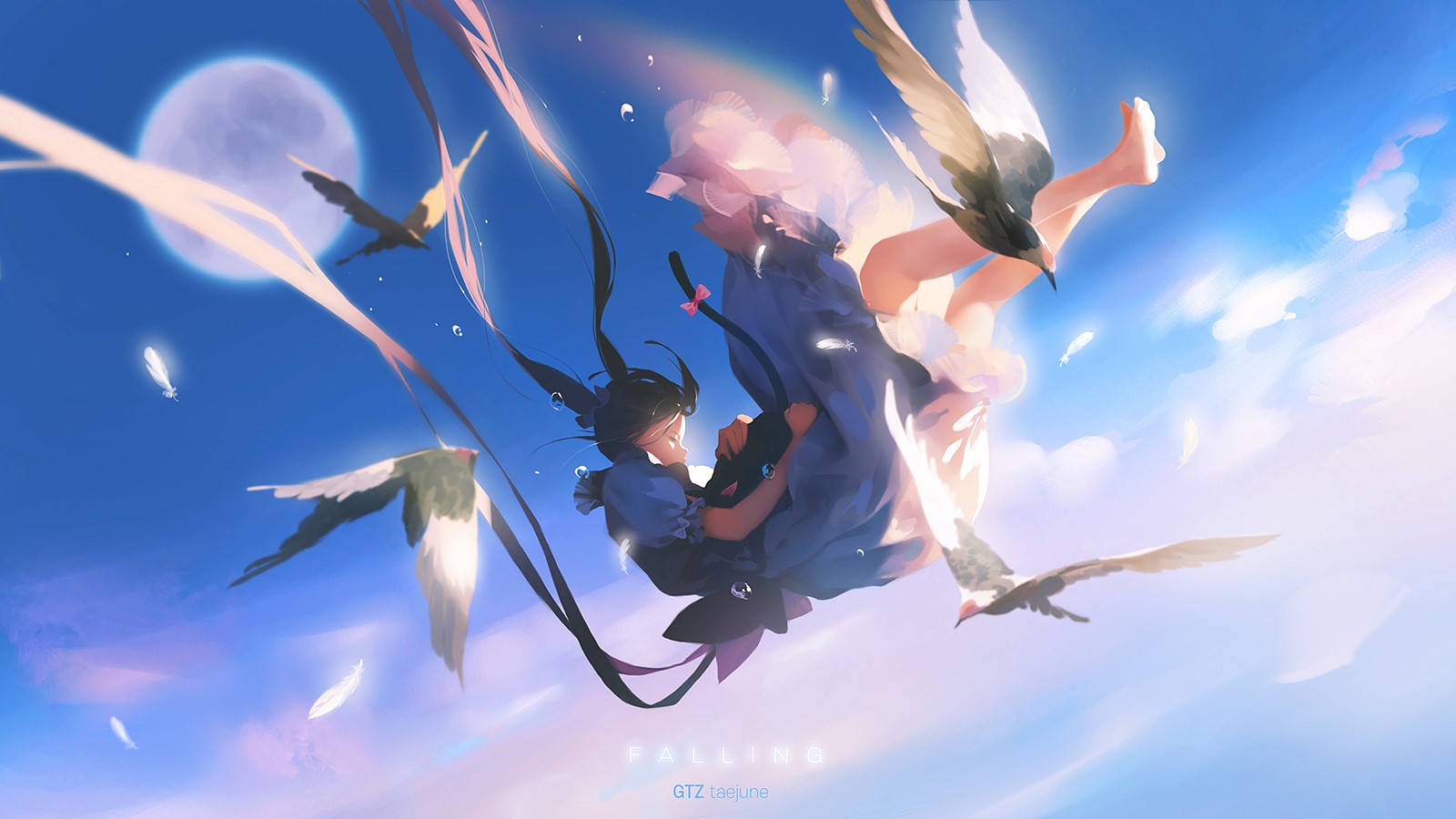 anime, anime girls, digital art, artwork, 2D, portrait, HD Wallpaper