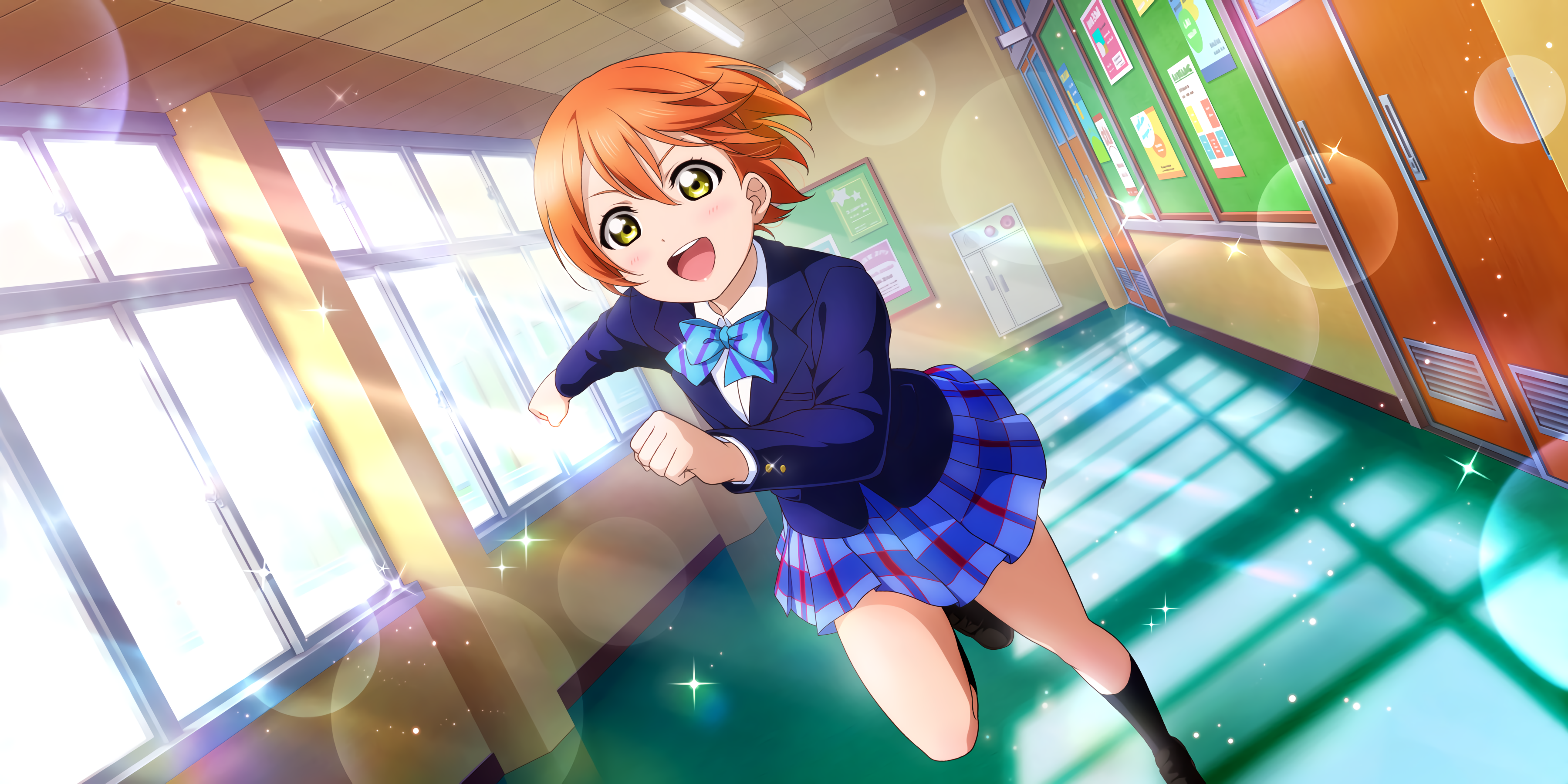 Love Live Series, Love Live!, Love Live! Sunshine, anime girls, Hoshizora Rin, HD Wallpaper
