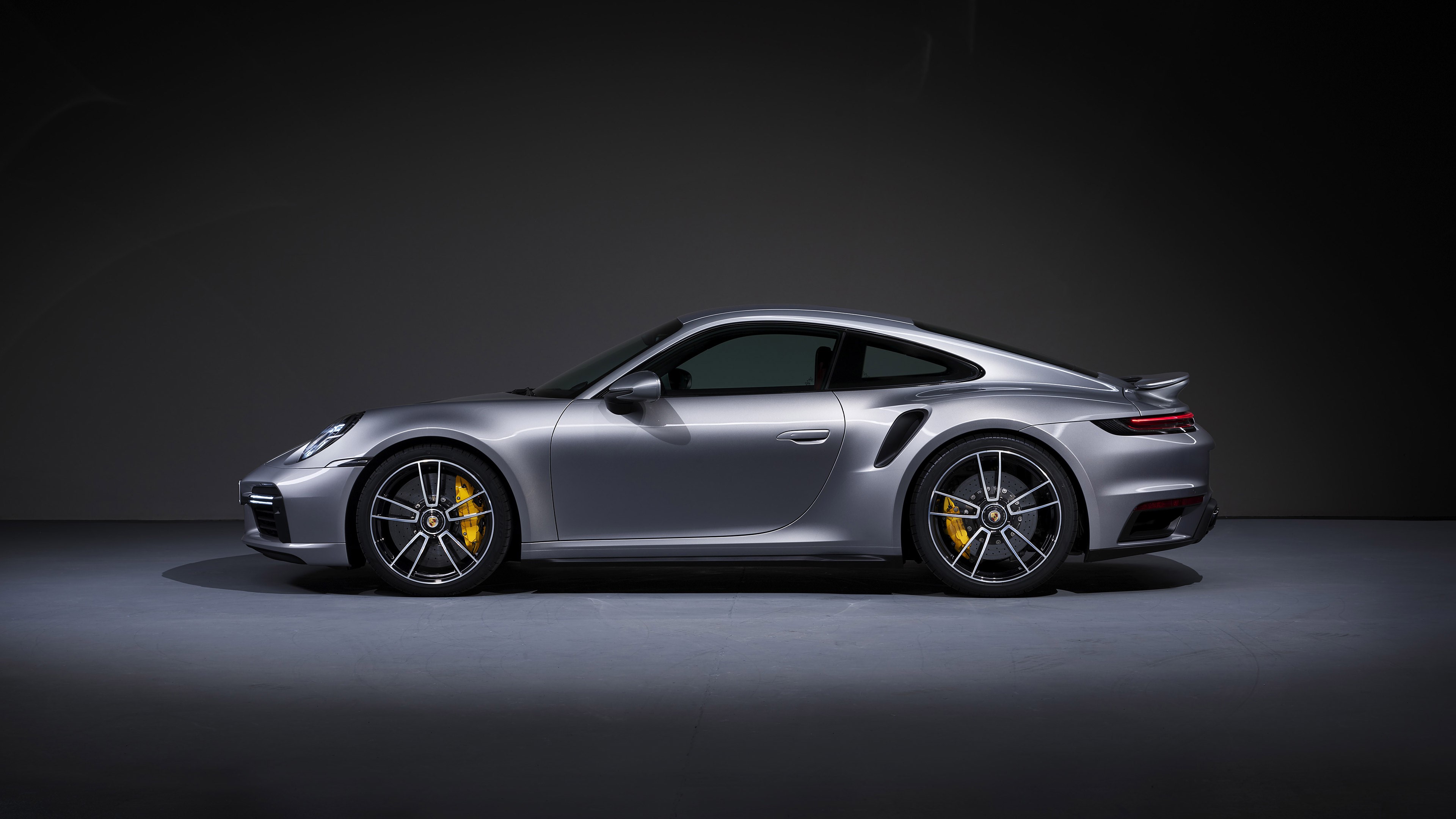 Porsche 911 Turbo S, car, vehicle, spotlights, HD Wallpaper