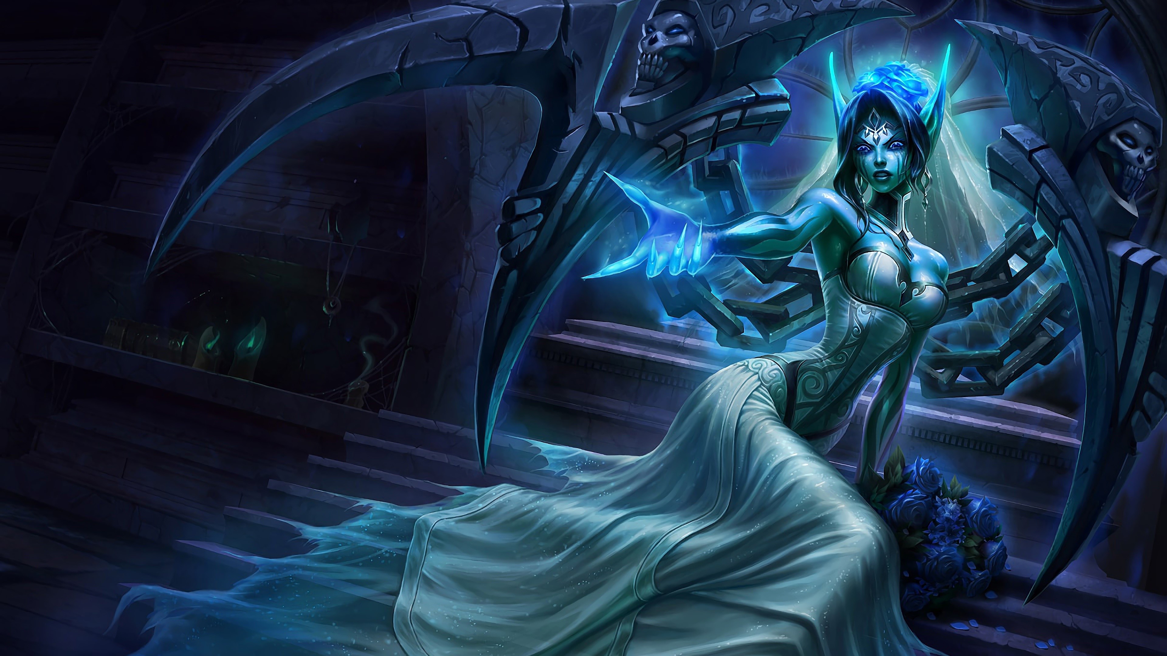 women, fantasy art, leguage of legens, HD Wallpaper