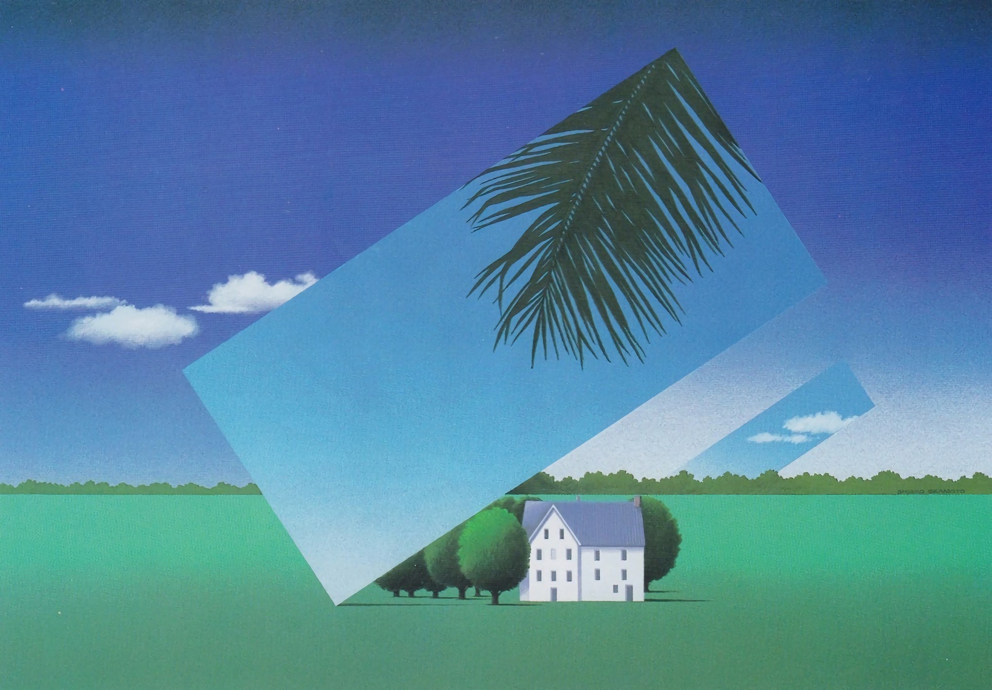 painting, Retrowave, 1980s, HD Wallpaper