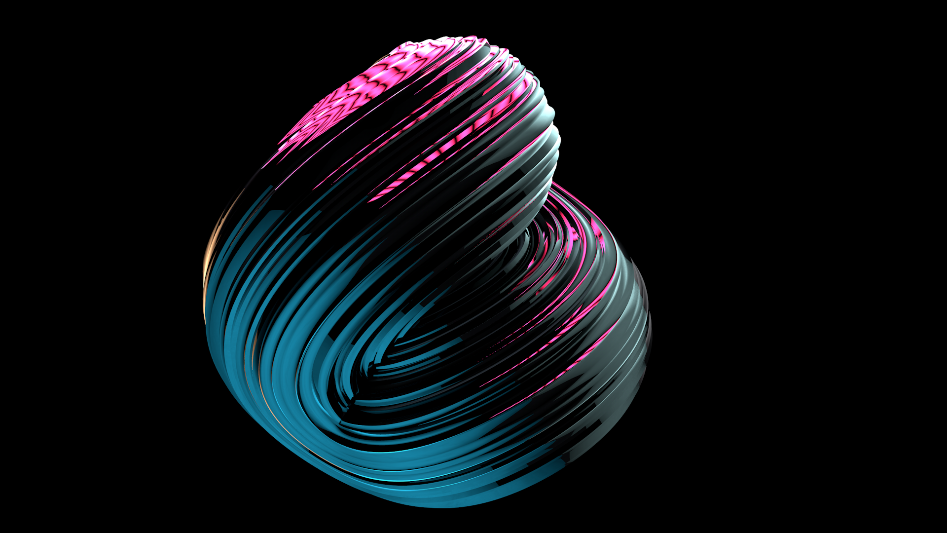 digital art, abstract, shapes, simple background, black background, HD Wallpaper