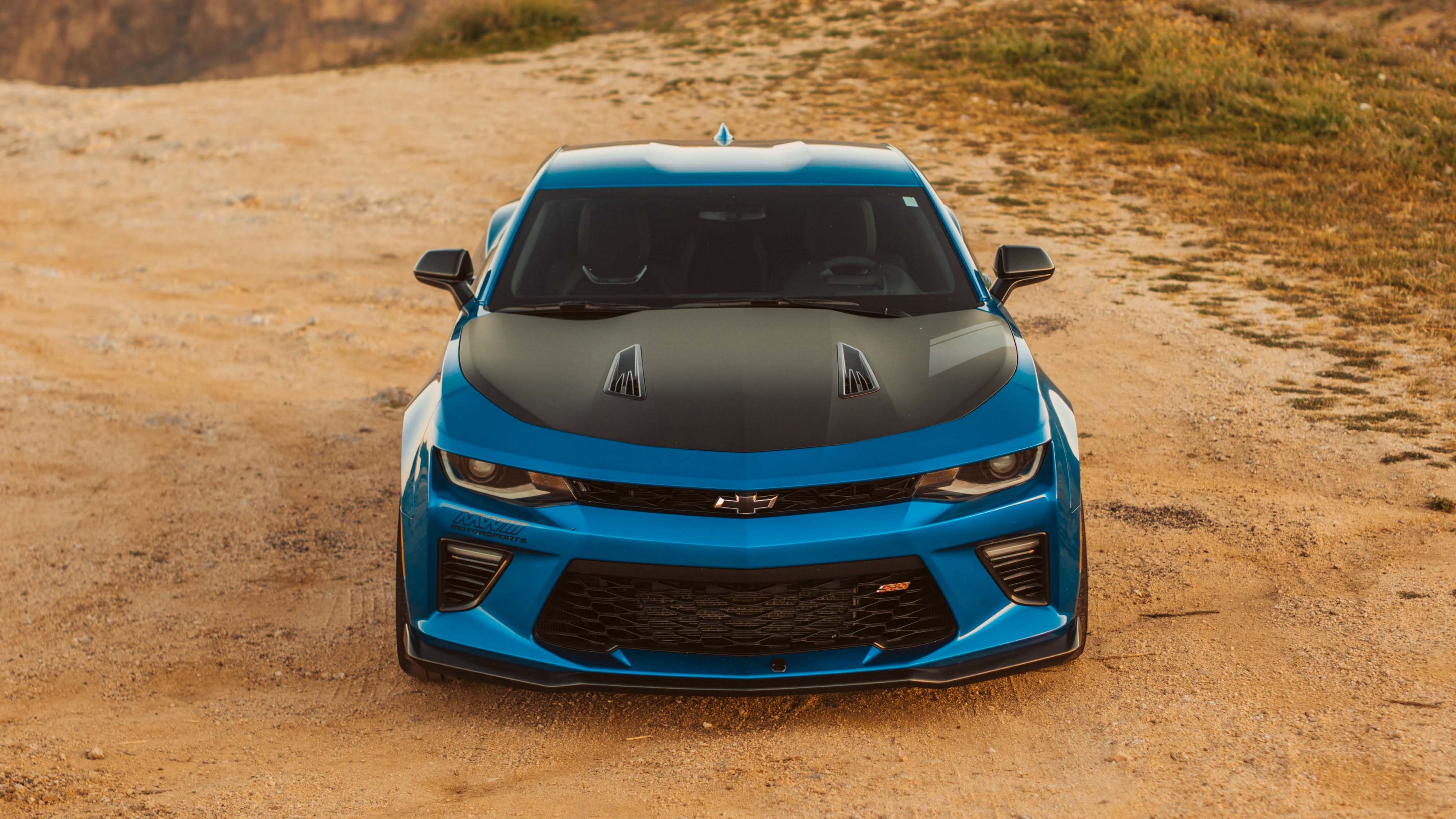 chevrolet, car, tuning, front view, 4k, HD Wallpaper