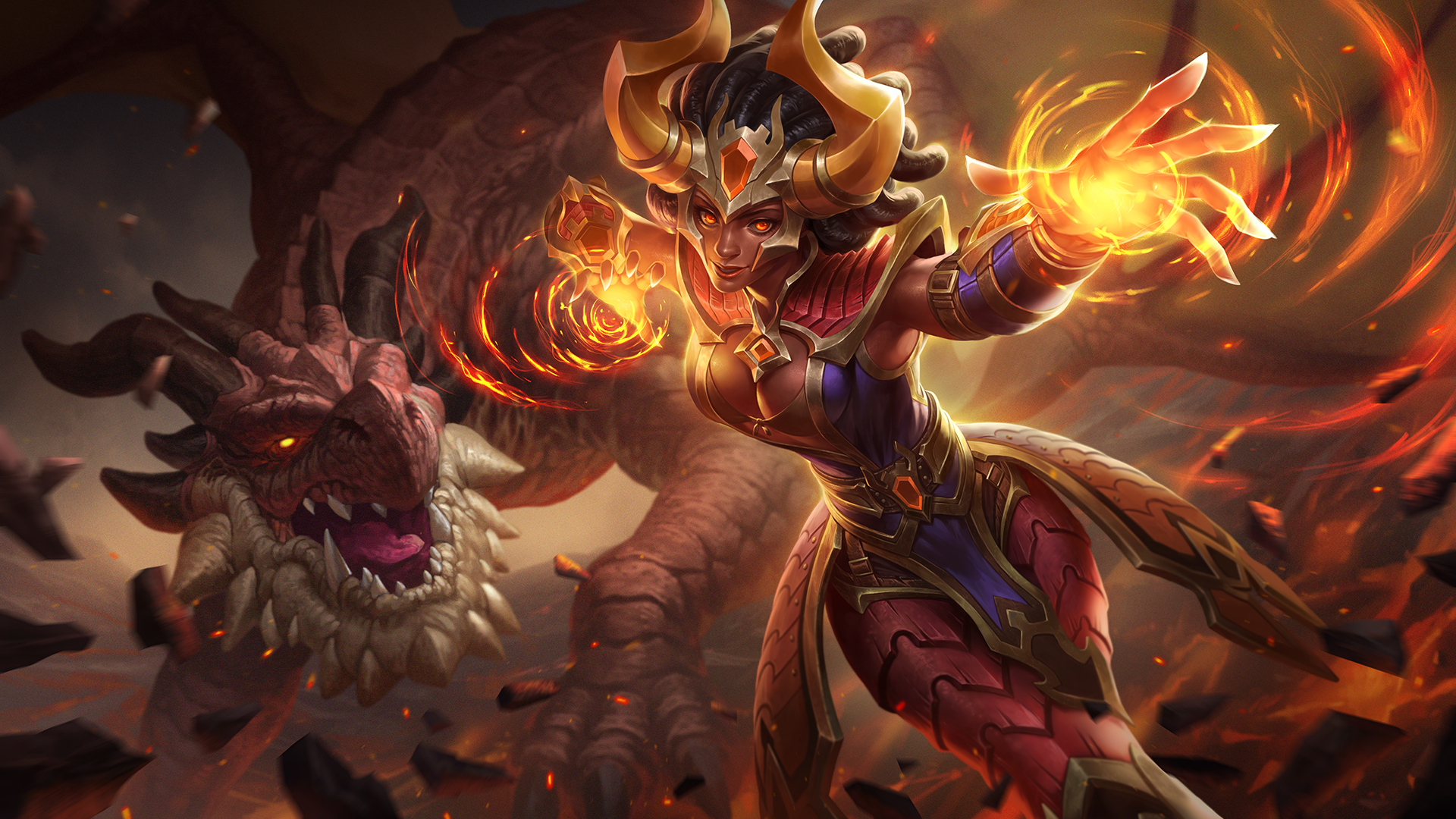 Paladins: Champions of the Realm, dragon, Imani (Paladins), HD Wallpaper