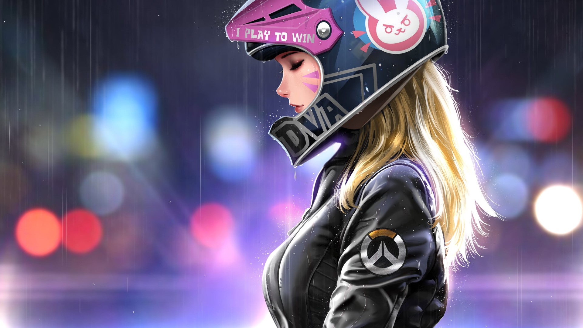 Overwatch, Liang Xing, D.Va (Overwatch), HD Wallpaper