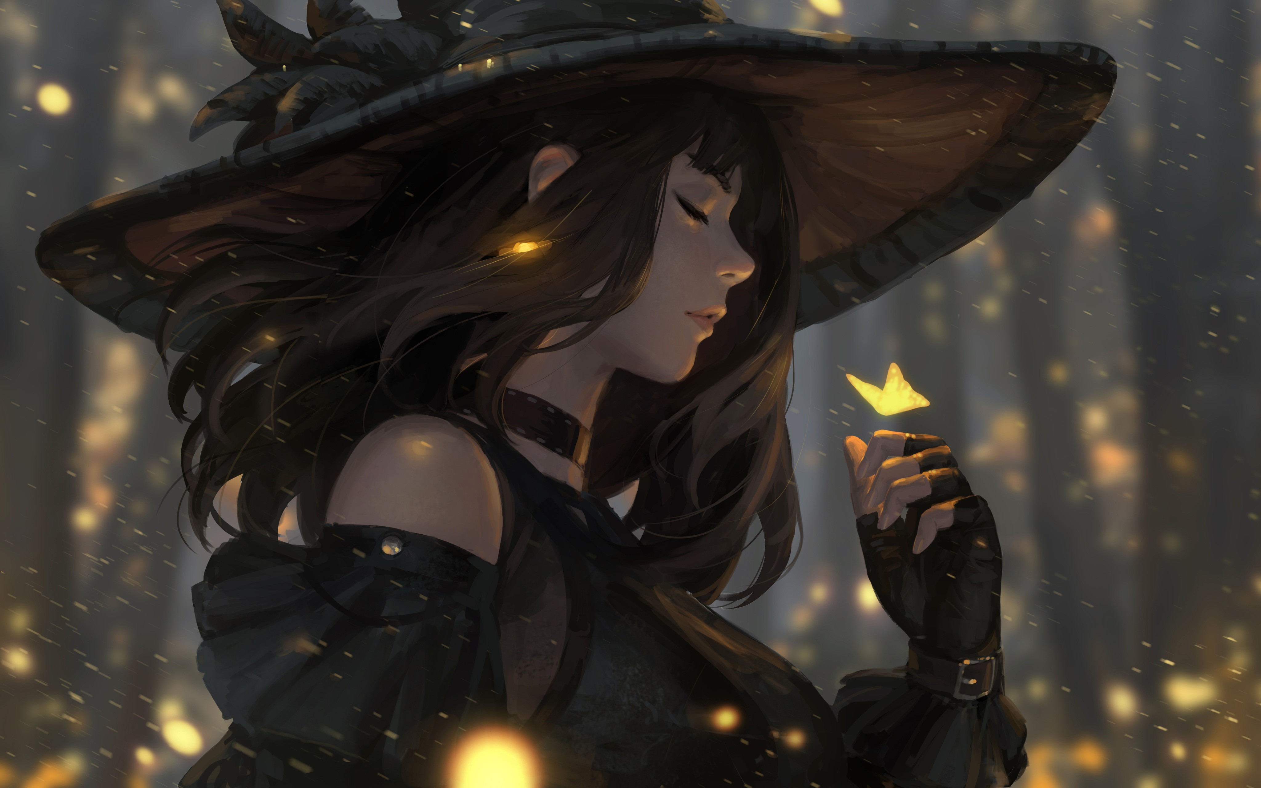 anime, anime girls, digital art, artwork, 2D, portrait, GUWEIZ, HD Wallpaper