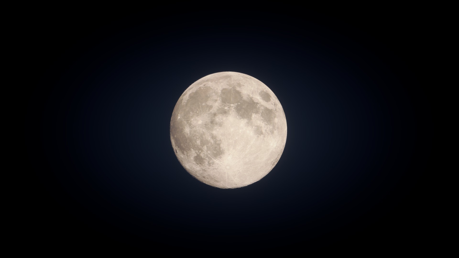 Moon, night, sky, dark, HD Wallpaper