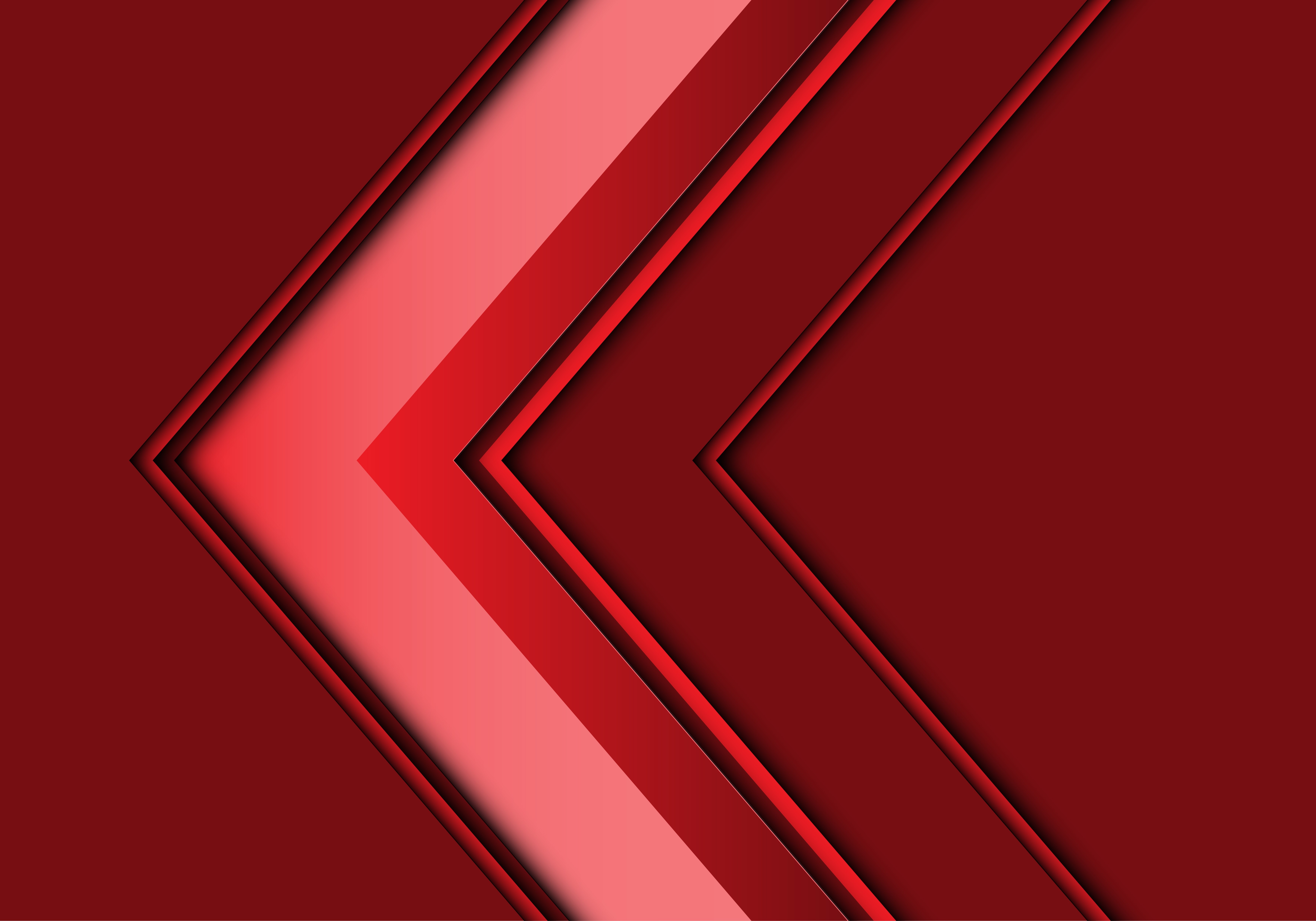 abstract, Arrow, 3D, HD Wallpaper