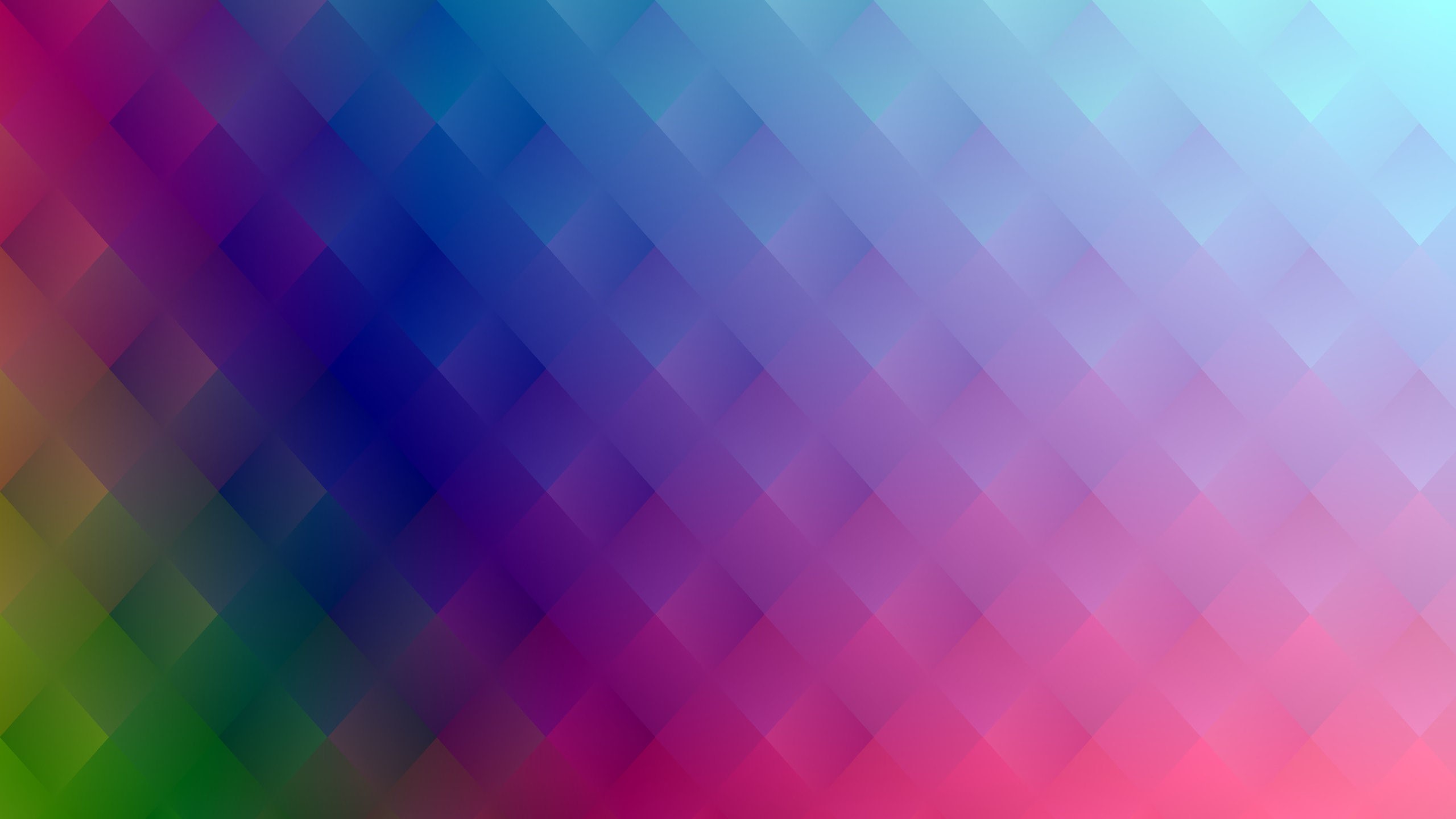 abstract, colorful, diamonds, HD Wallpaper