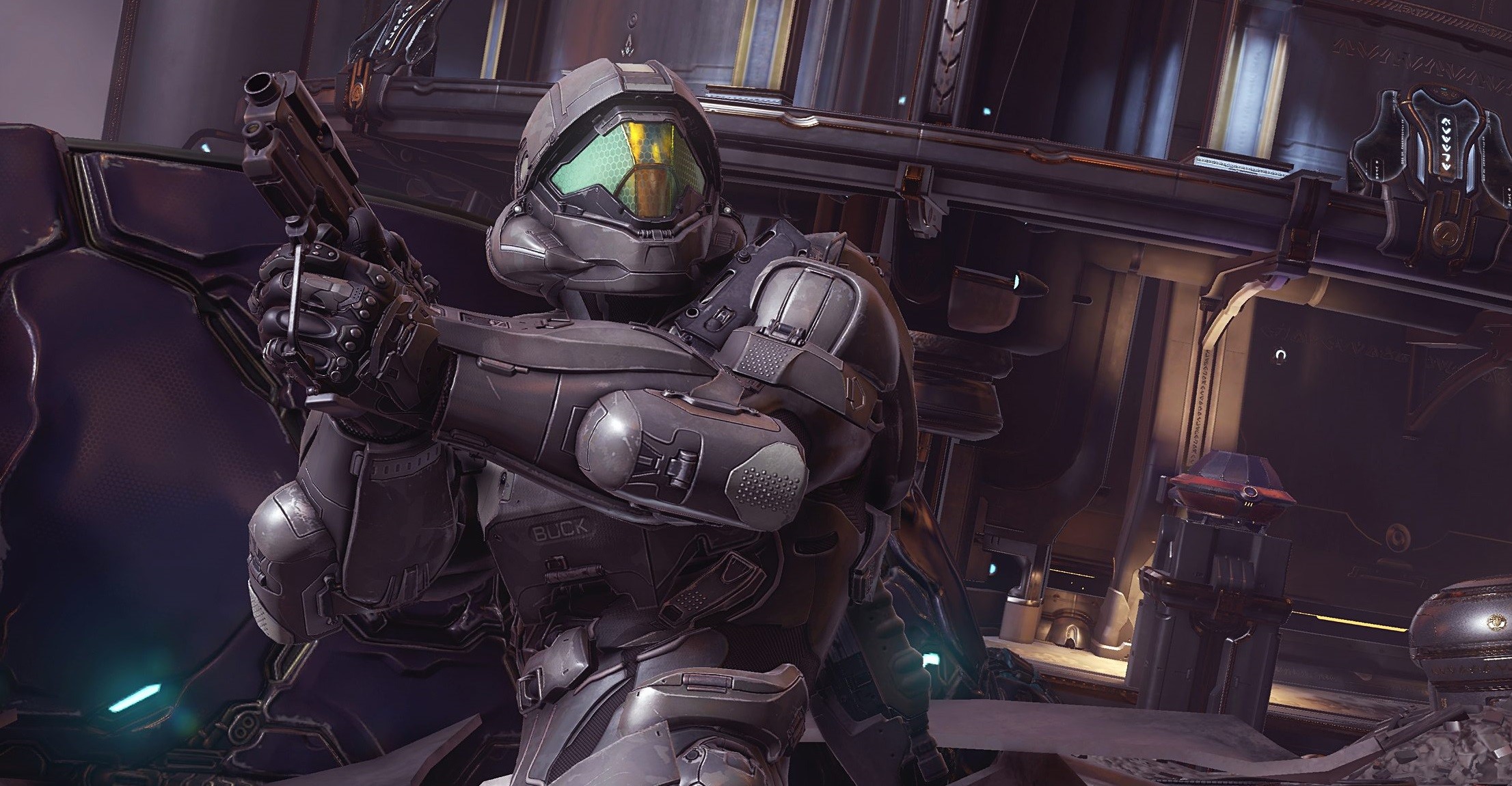 video games, Halo, Halo 5: Guardians, Spartans (Halo), gun, Spartan Buck, futuristic armor, video game man, HD Wallpaper
