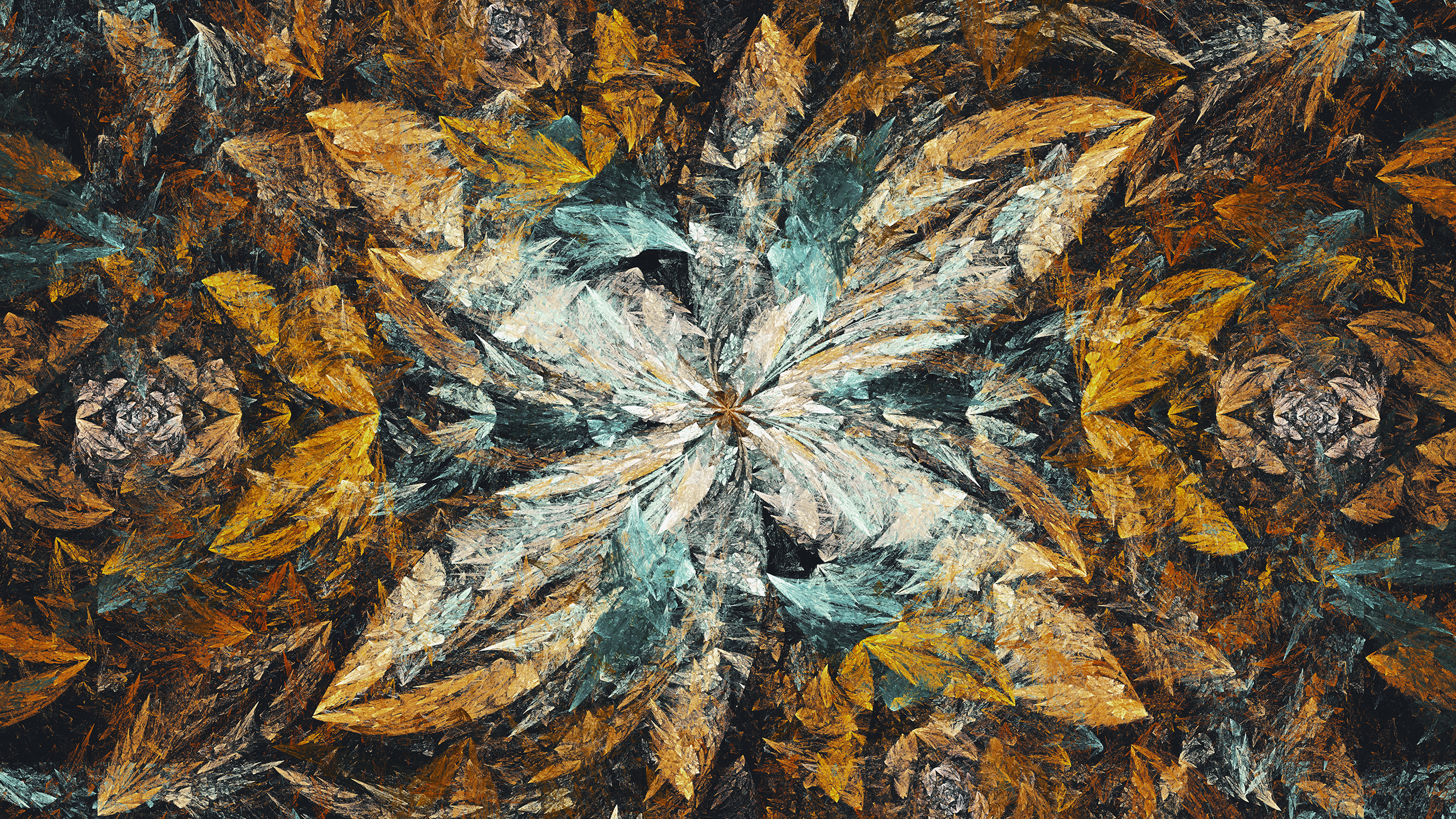 digital art, fractal, abstract, HD Wallpaper