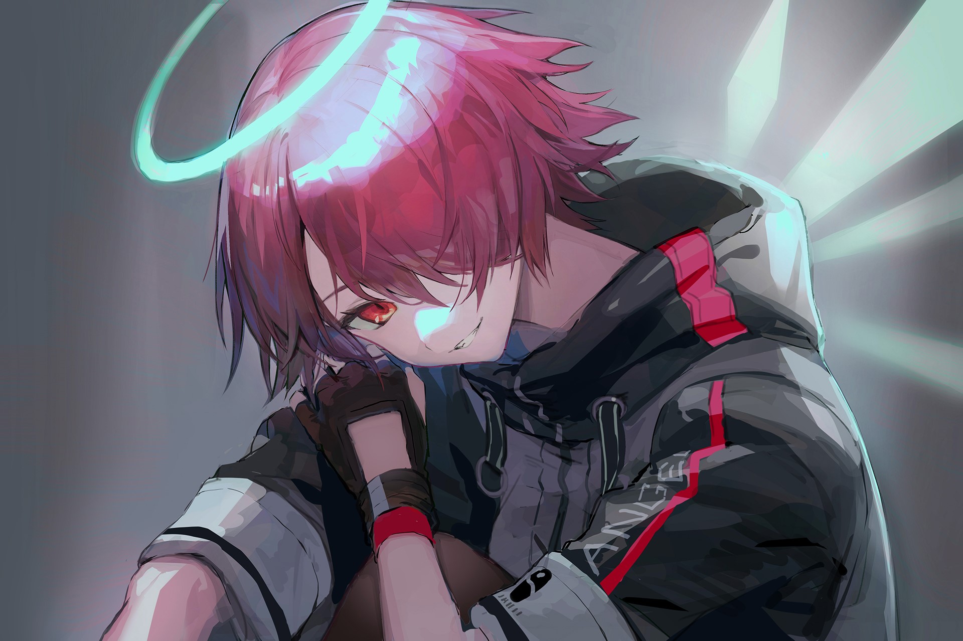 anime, anime girls, digital art, artwork, 2D, portrait, Arknights, Exusiai (Arknights), HD Wallpaper