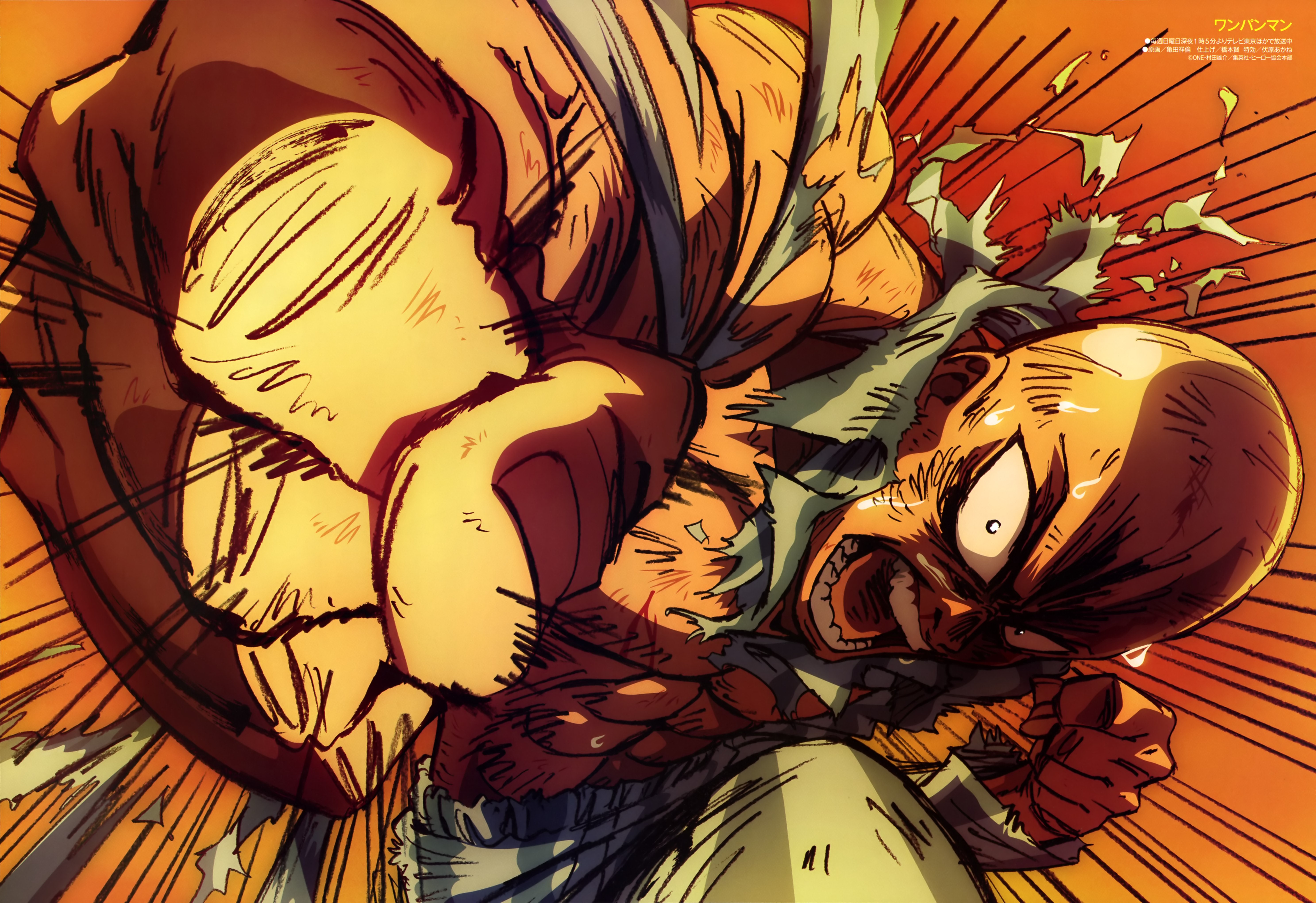 One-Punch Man, anime, warrior, HD Wallpaper