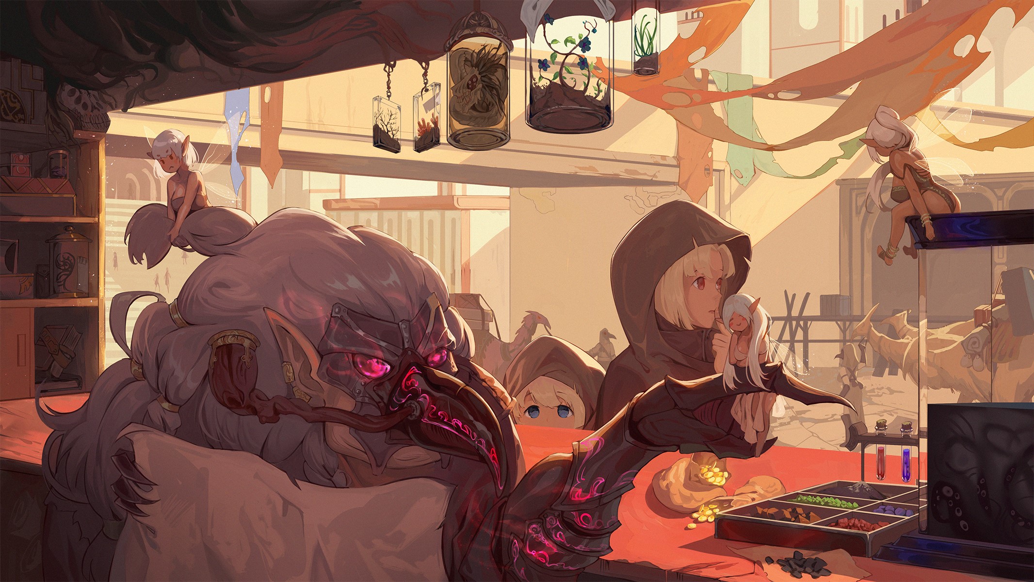 digital art, 2D, artwork, illustration, HD Wallpaper