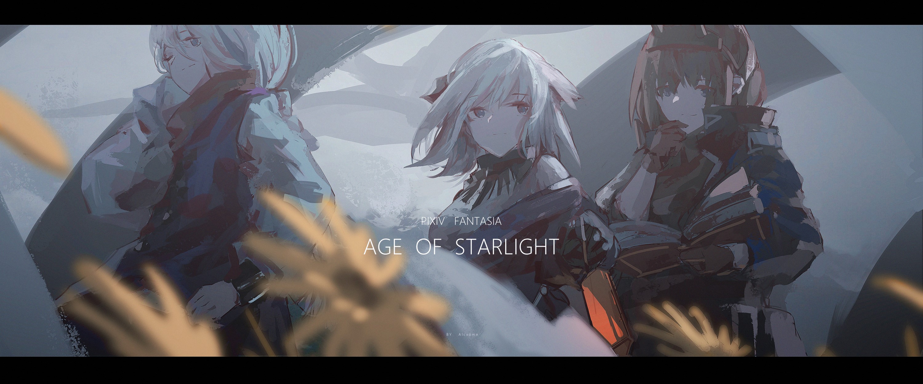 anime, anime girls, digital art, artwork, 2D, portrait, Alcxome, HD Wallpaper