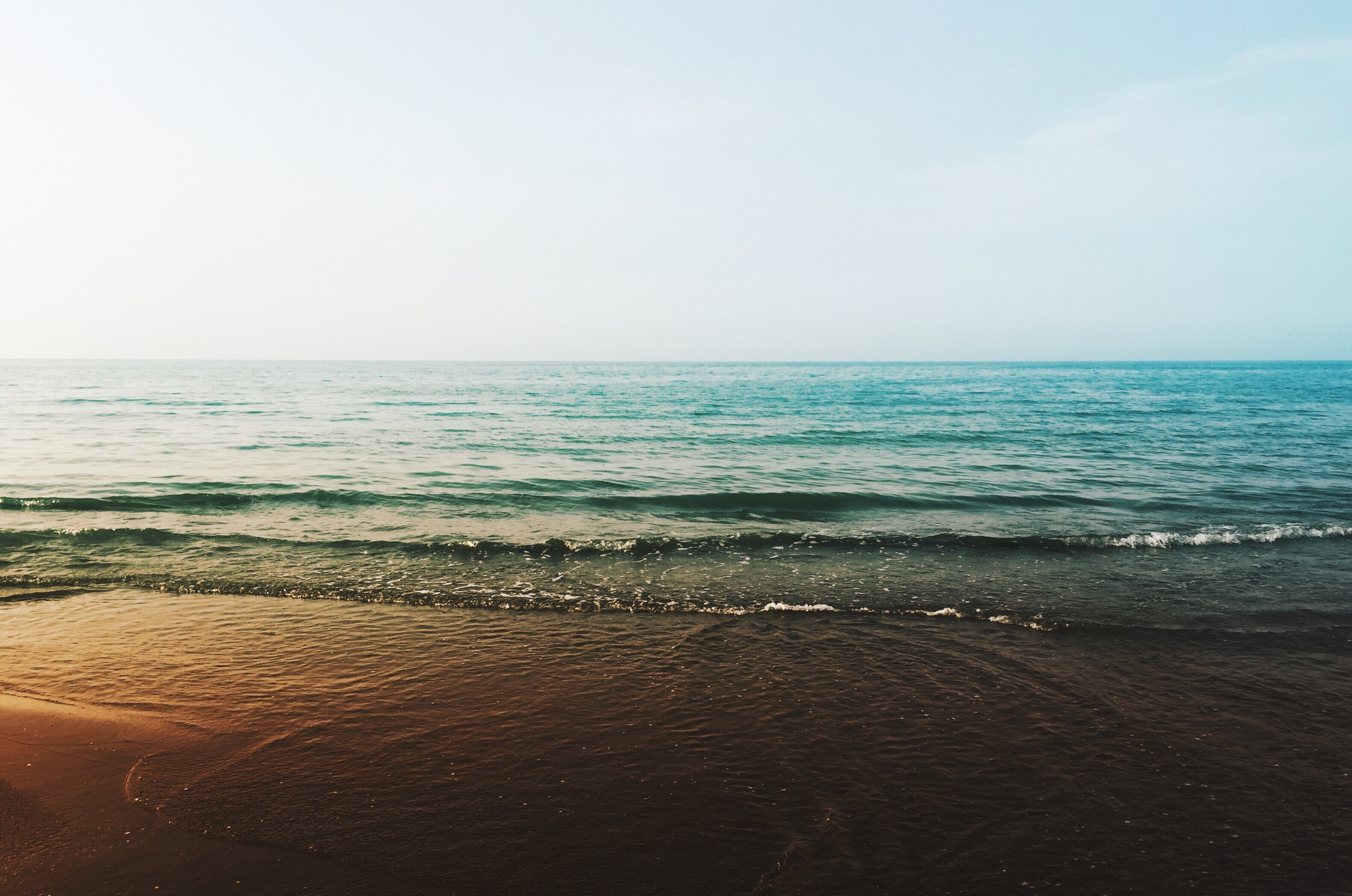 sea, beach, Chaboksar, Iran, HD Wallpaper