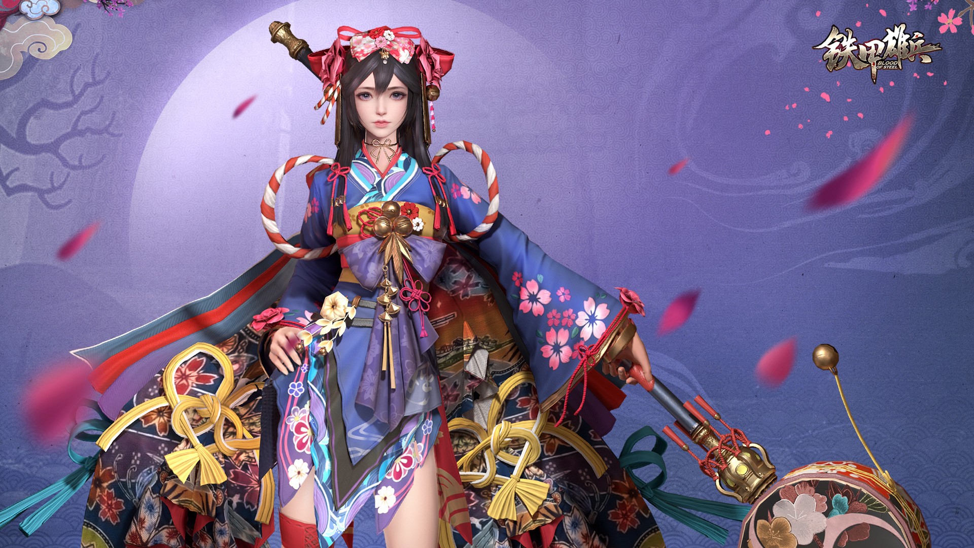 Blood of Steel, Asian, fantasy girl, colorful, video games, HD Wallpaper