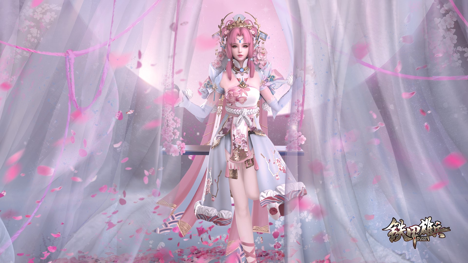 Blood of Steel, PC gaming, pink, fantasy girl, HD Wallpaper