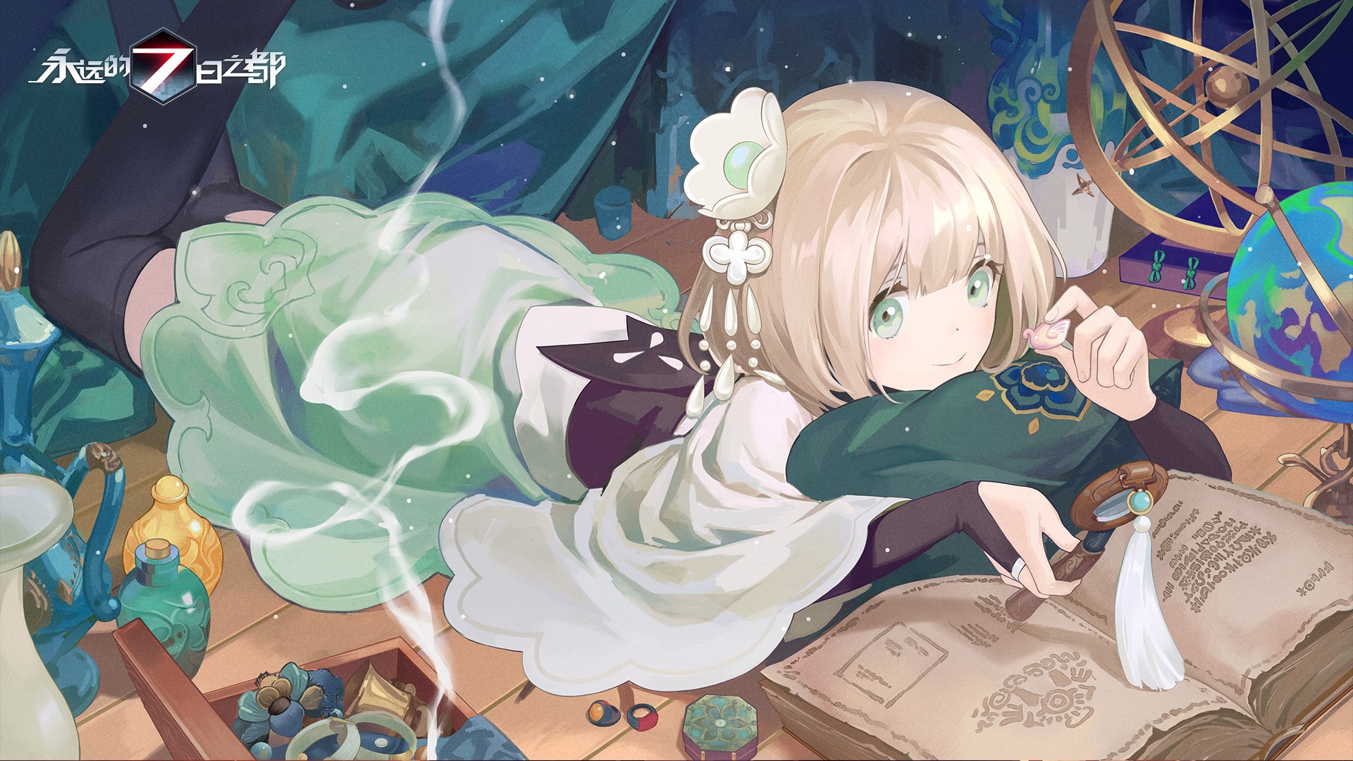 Forever 7th Capital, anime, anime girls, blonde, HD Wallpaper