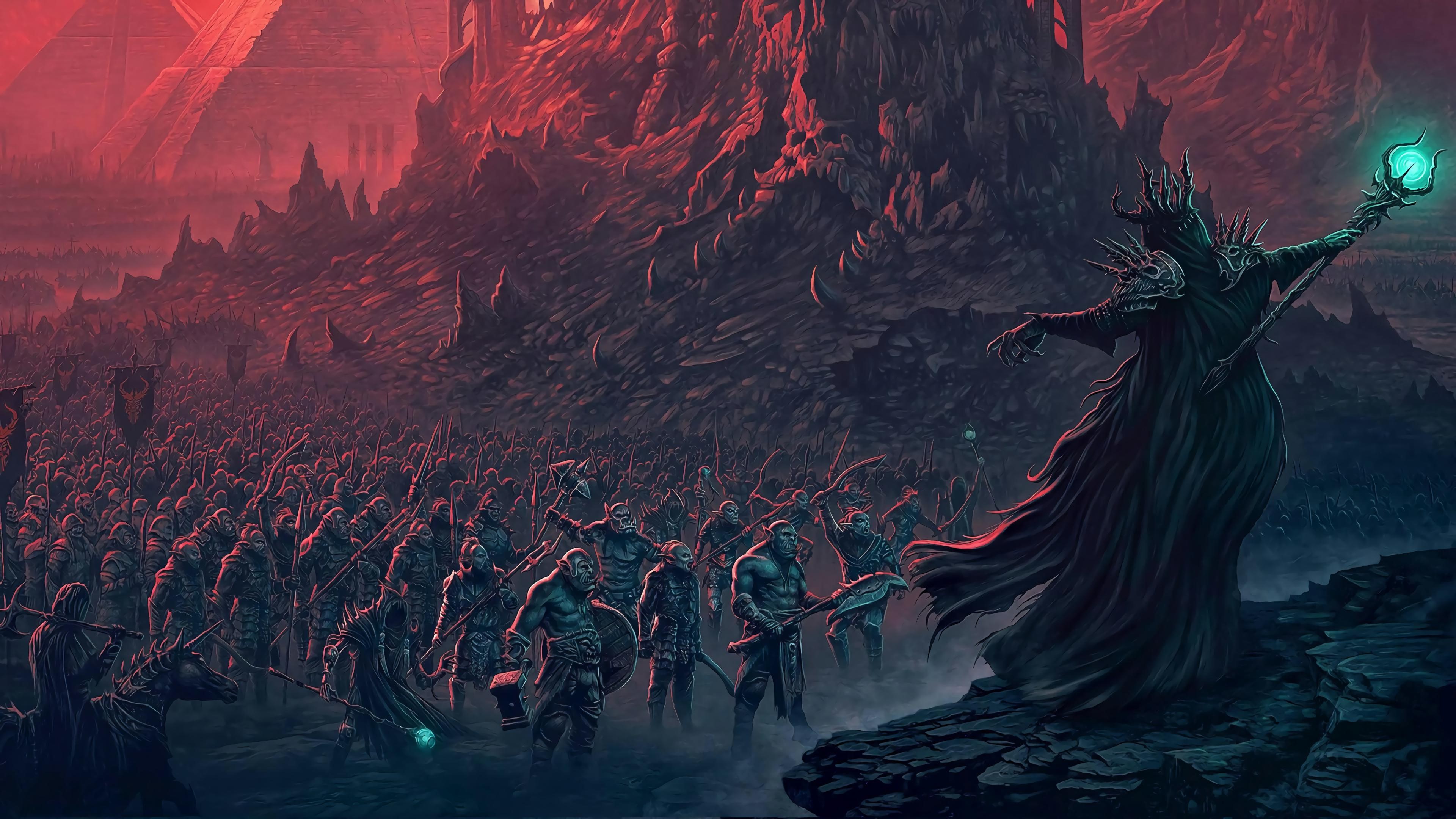 Gloryhammer, metal, Zargothrax, HD Wallpaper