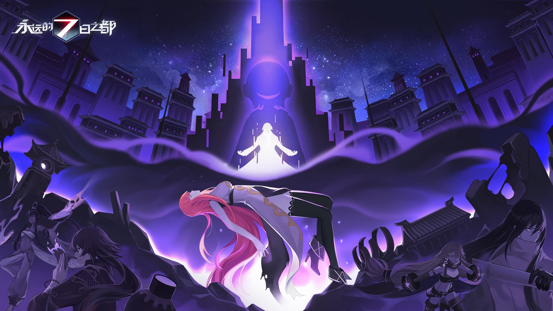 Forever 7th Capital, anime, anime girls, long hair, HD Wallpaper