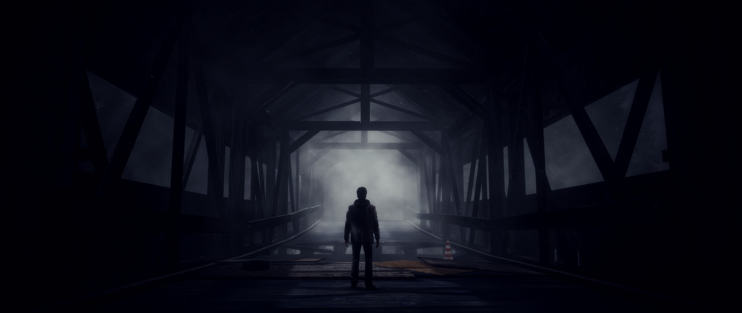 Alan Wake, night, video games, HD Wallpaper