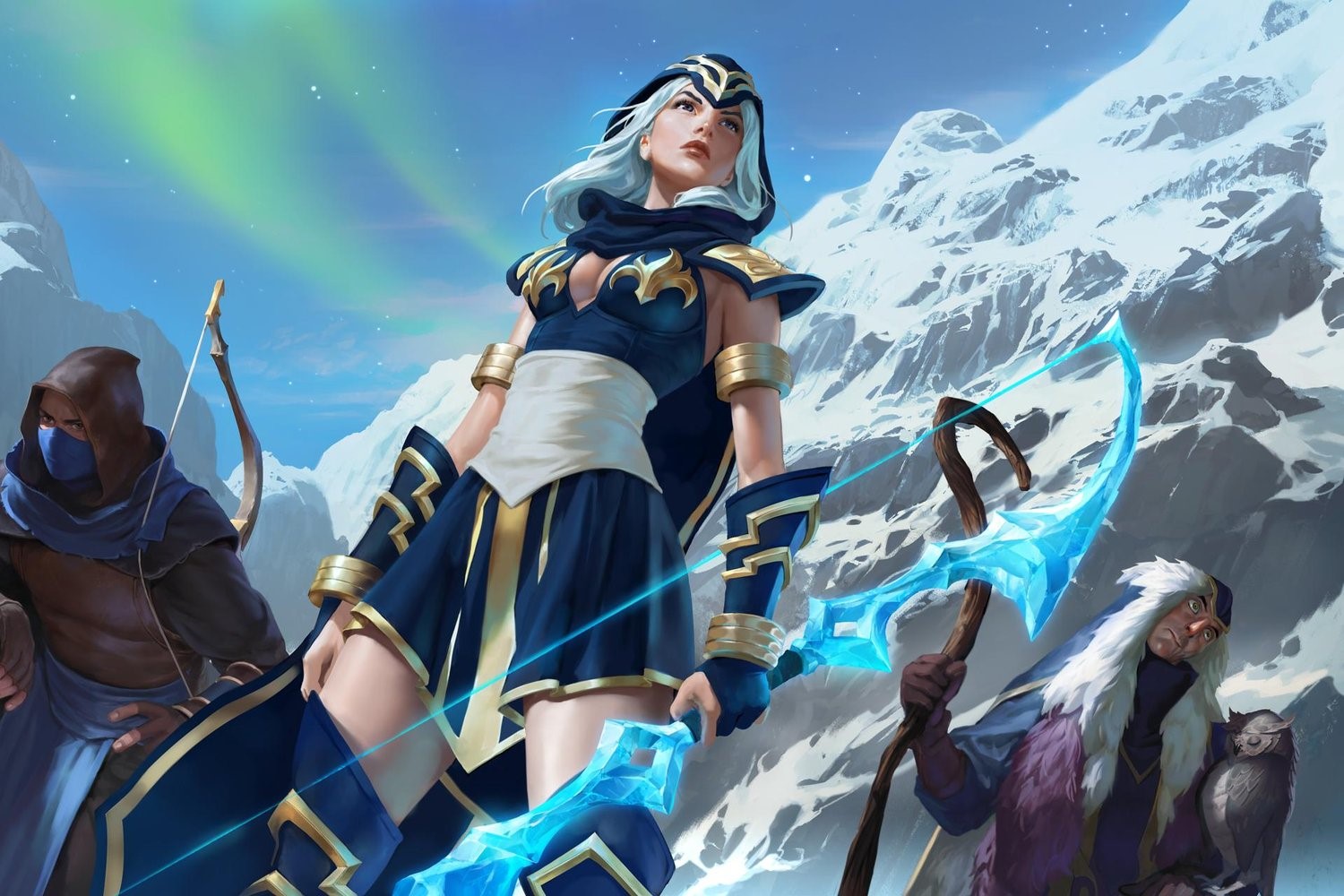 Legends of Runeterra, Ashe (League of Legends), video games, HD Wallpaper