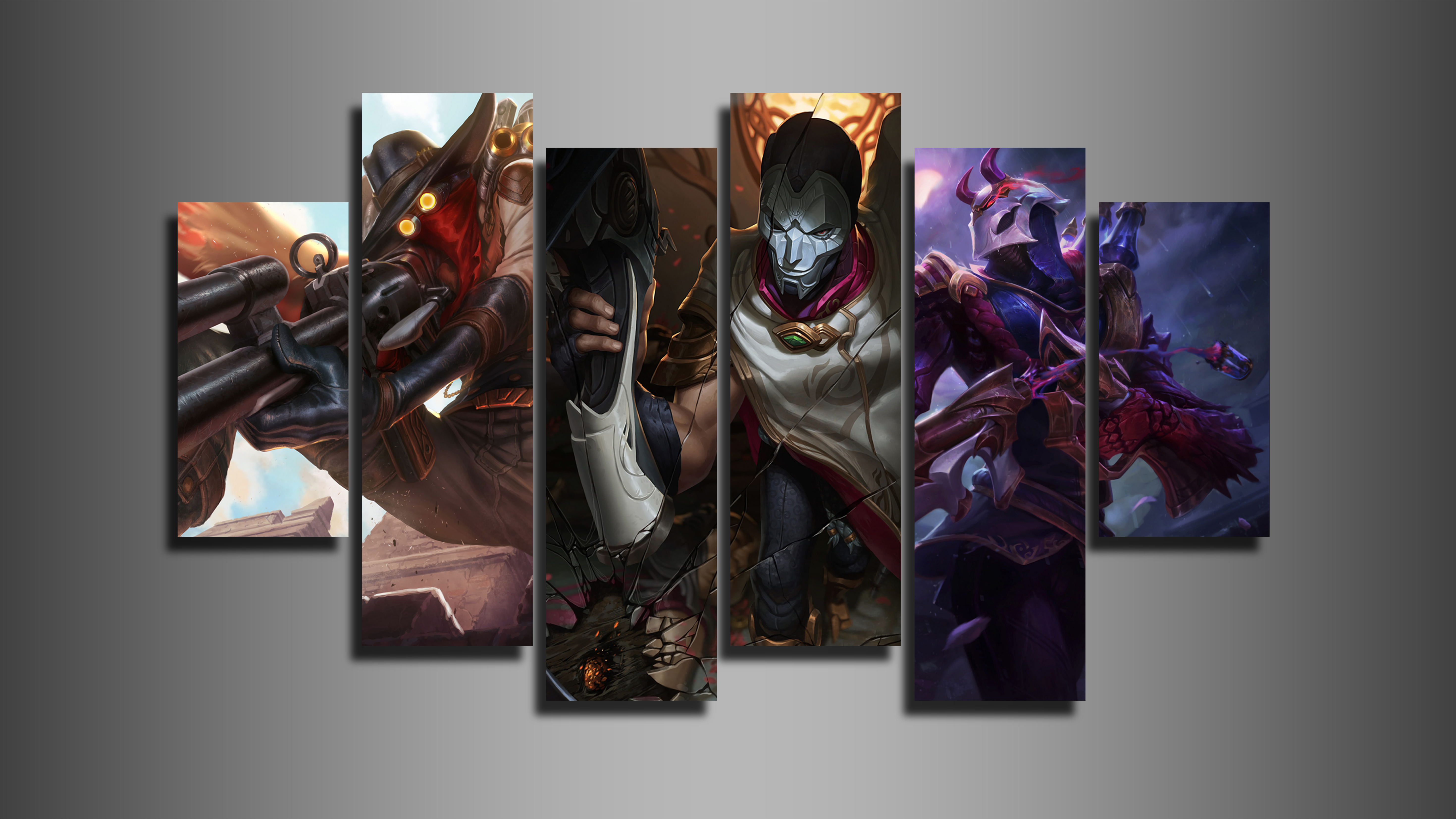 modern, game poster, video games, League of Legends, HD Wallpaper