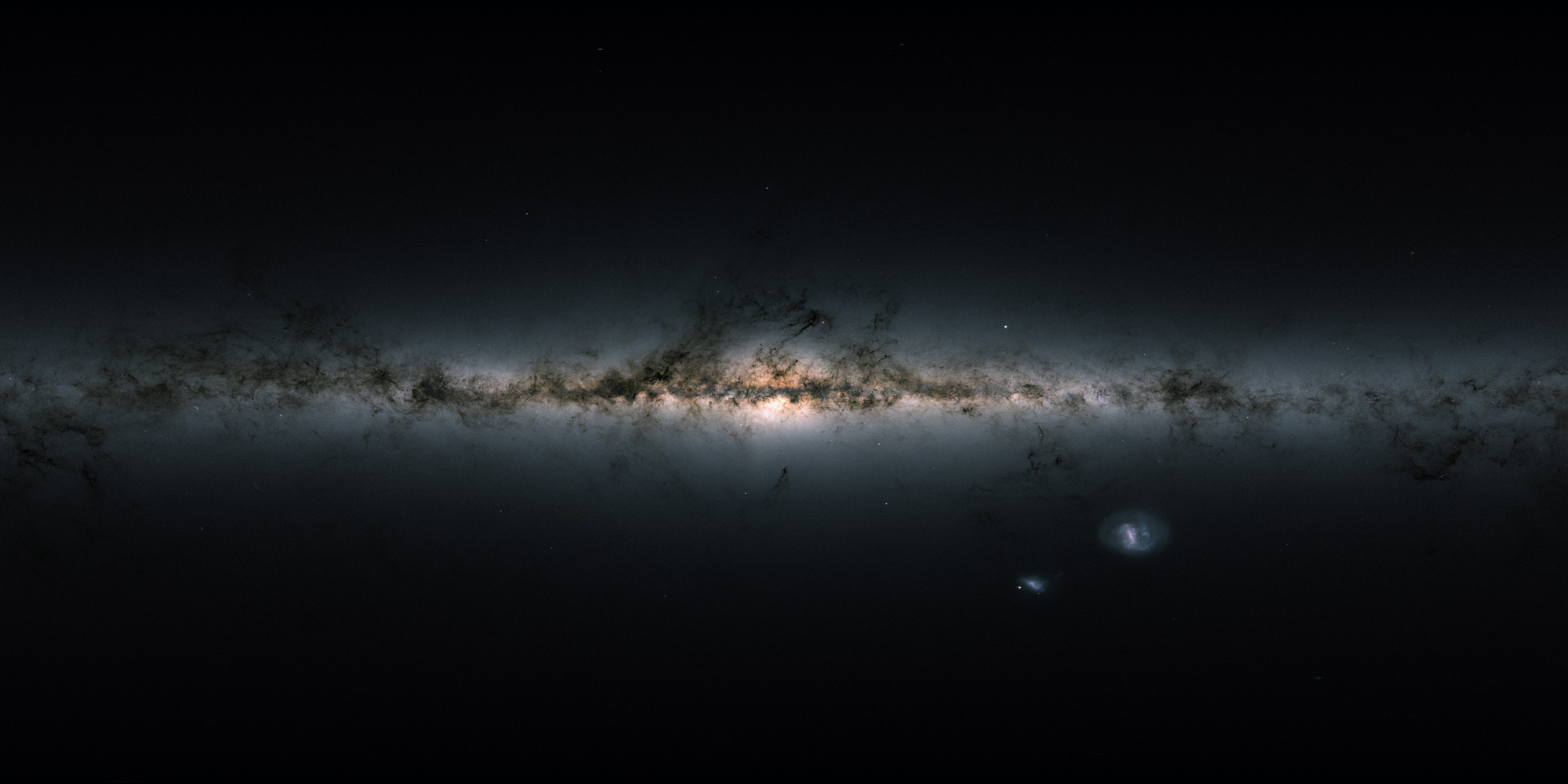 galaxy, space, ESA, Gaia, Milky Way, HD Wallpaper