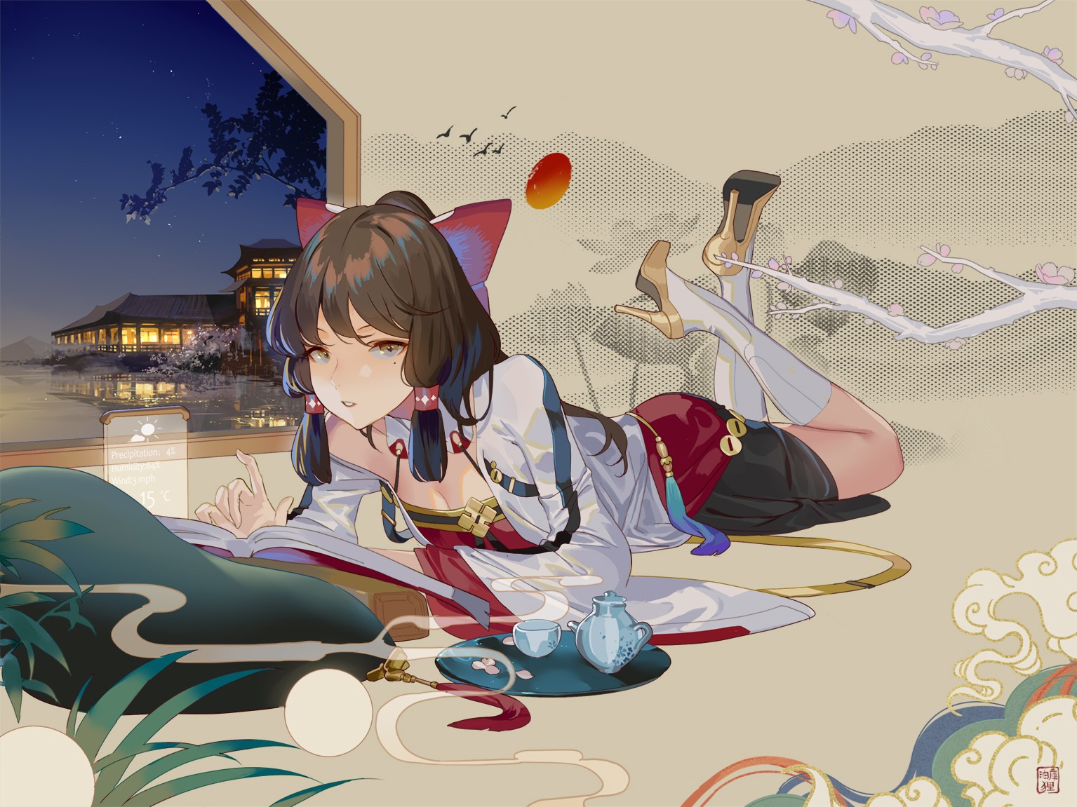 anime, anime girls, digital art, artwork, 2D, HD Wallpaper
