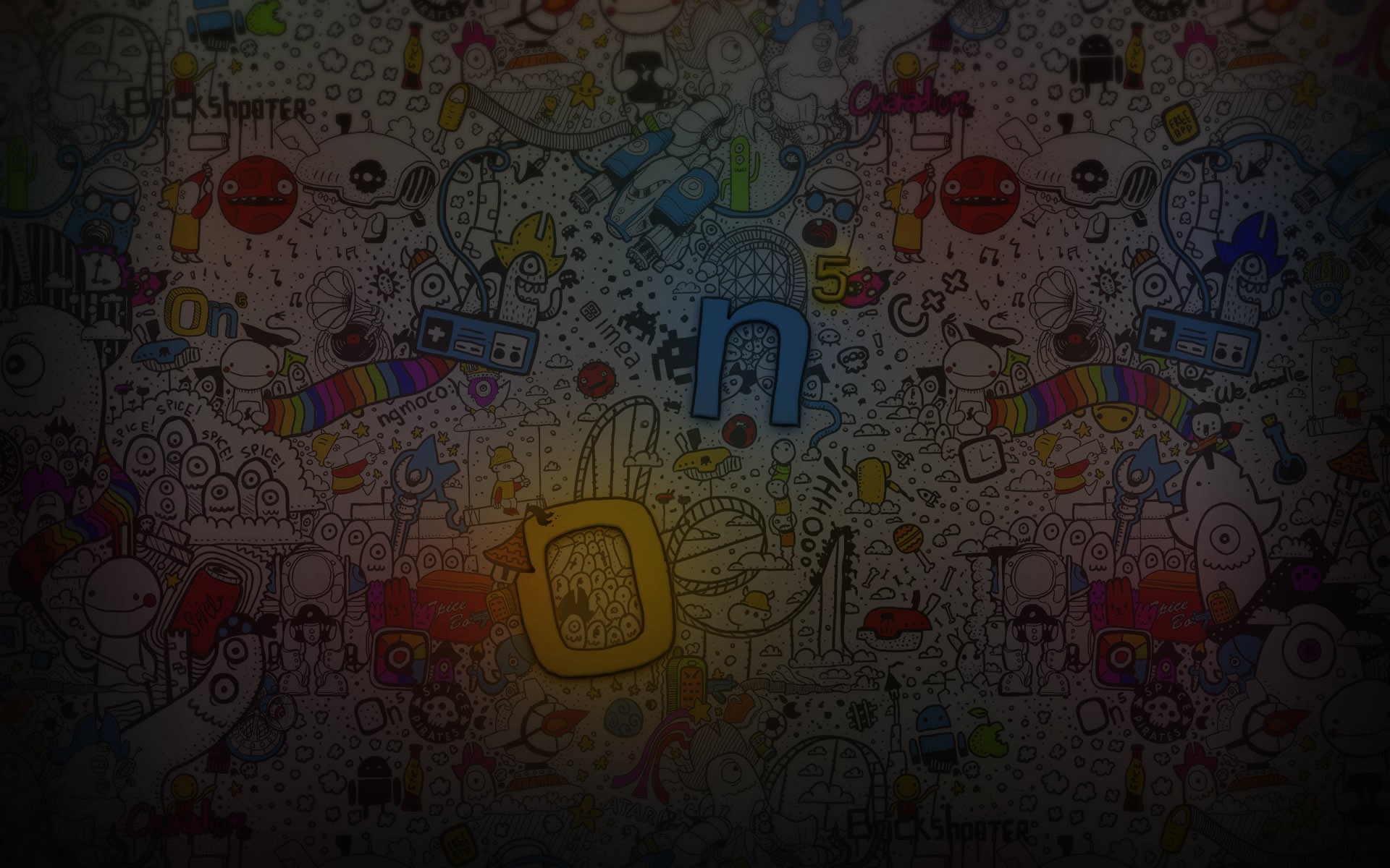SQUAKE, game art, drawing, HD Wallpaper