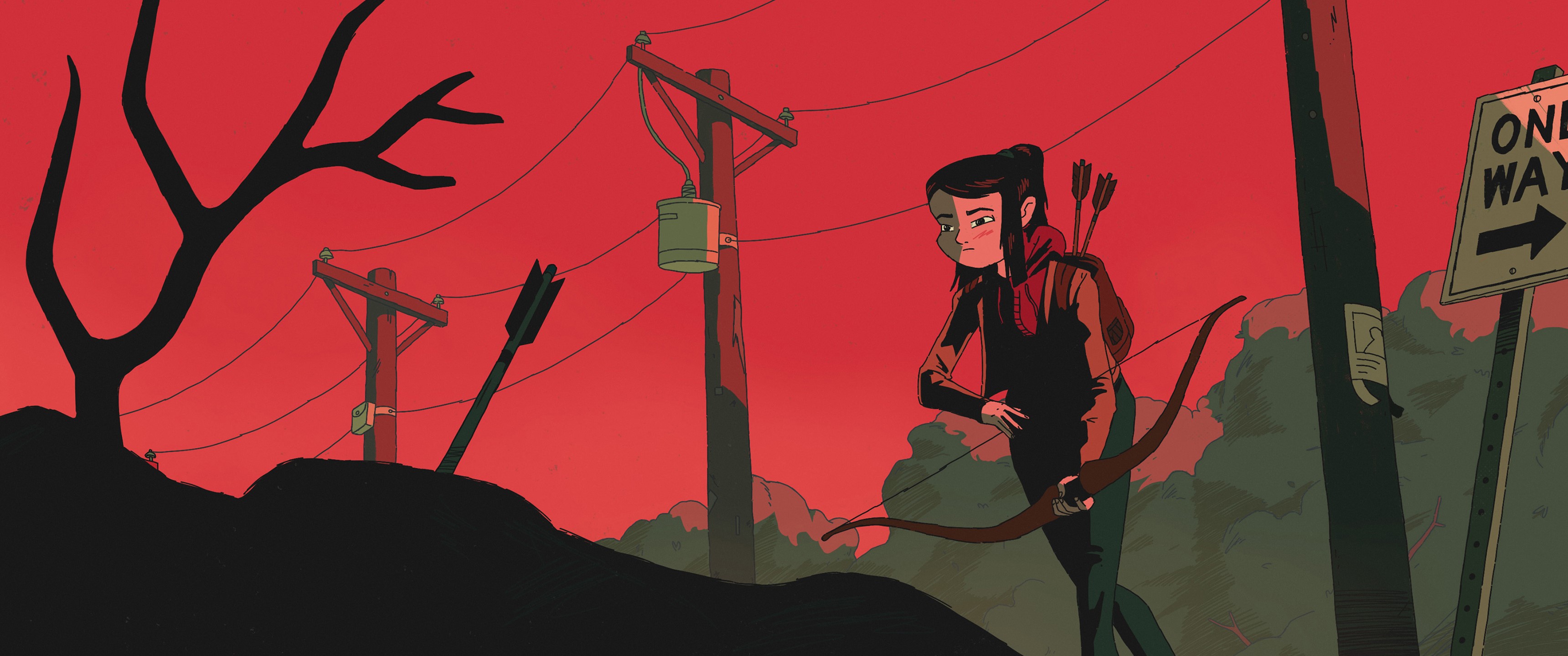 The Last of Us, artwork, Ellie, video game art, HD Wallpaper