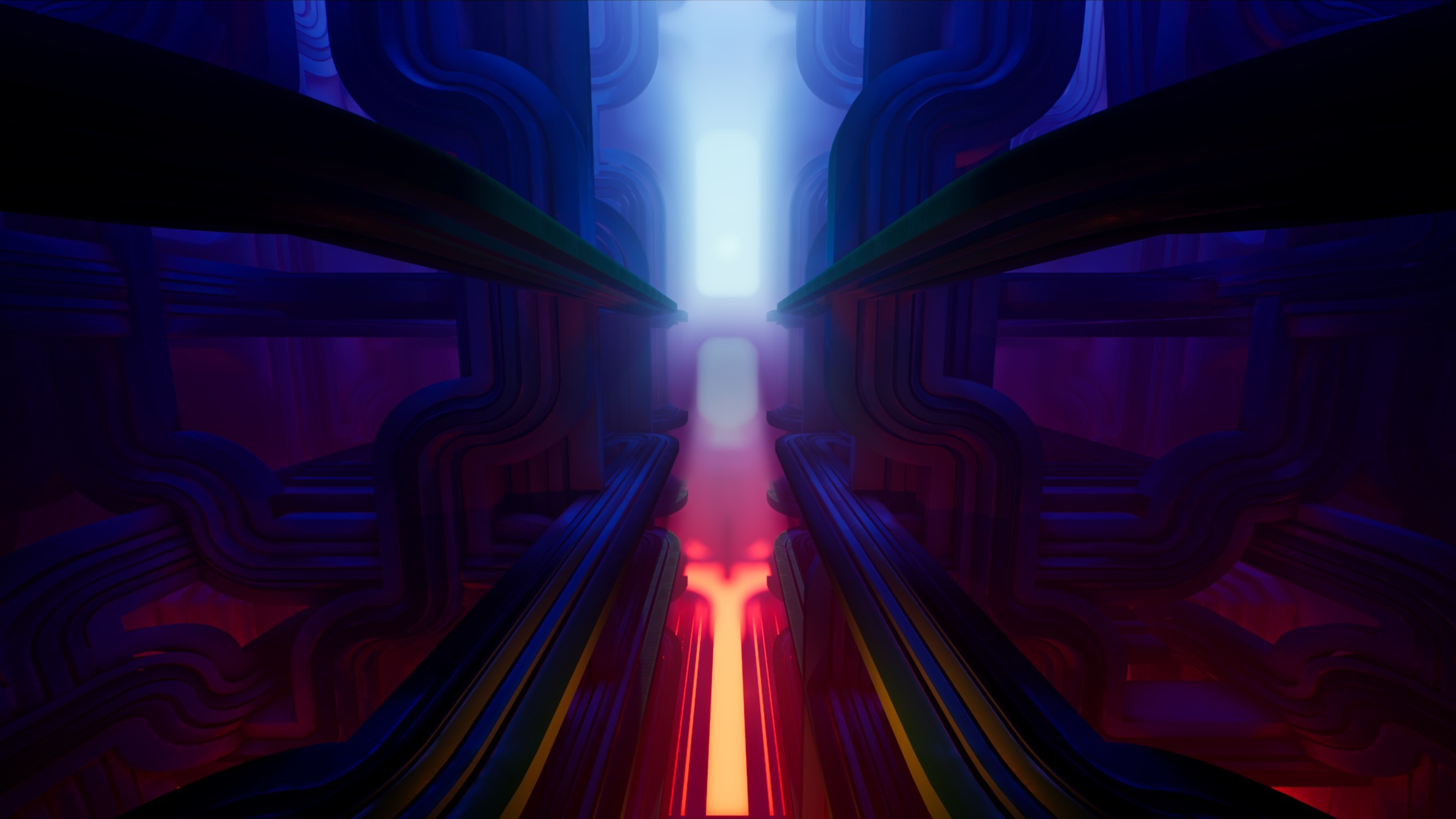 abstract, line art, simple, simple background, colorful, HD Wallpaper