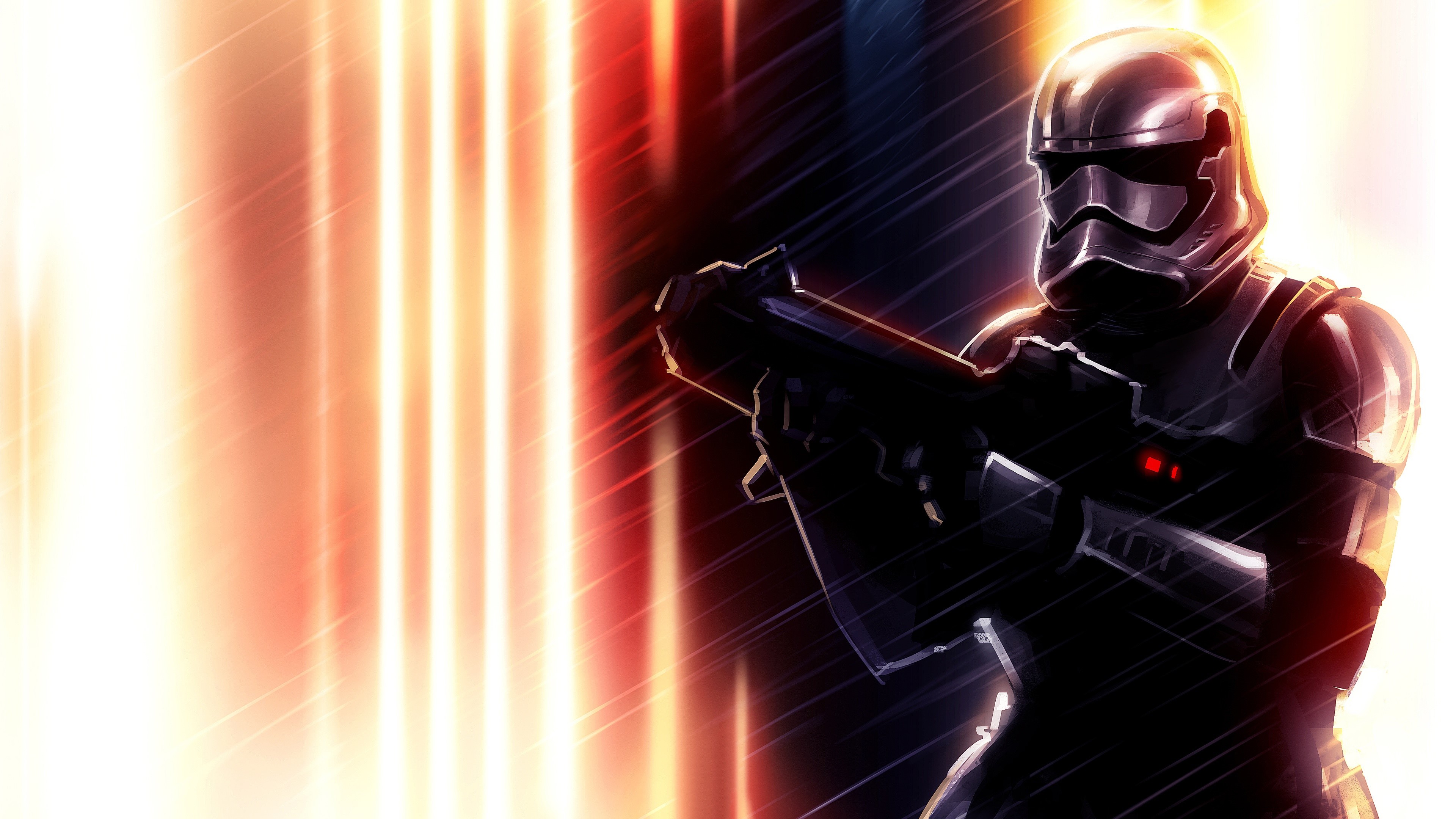 stormtrooper, soldier, abstract, weapon, costumes, Star Wars, HD Wallpaper