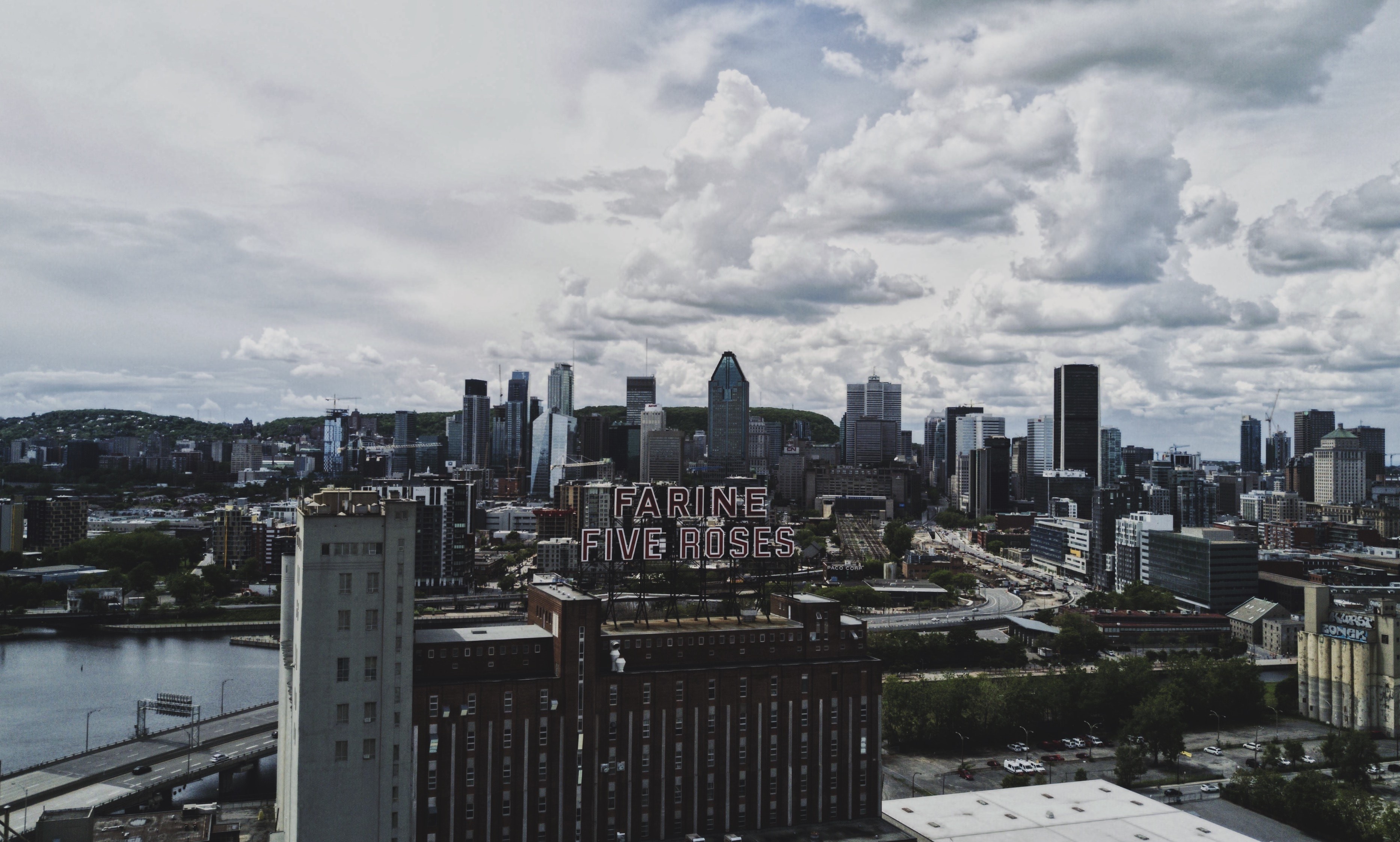 photography, Montreal, Canada, urban, skyline, cityscape, building, city, HD Wallpaper