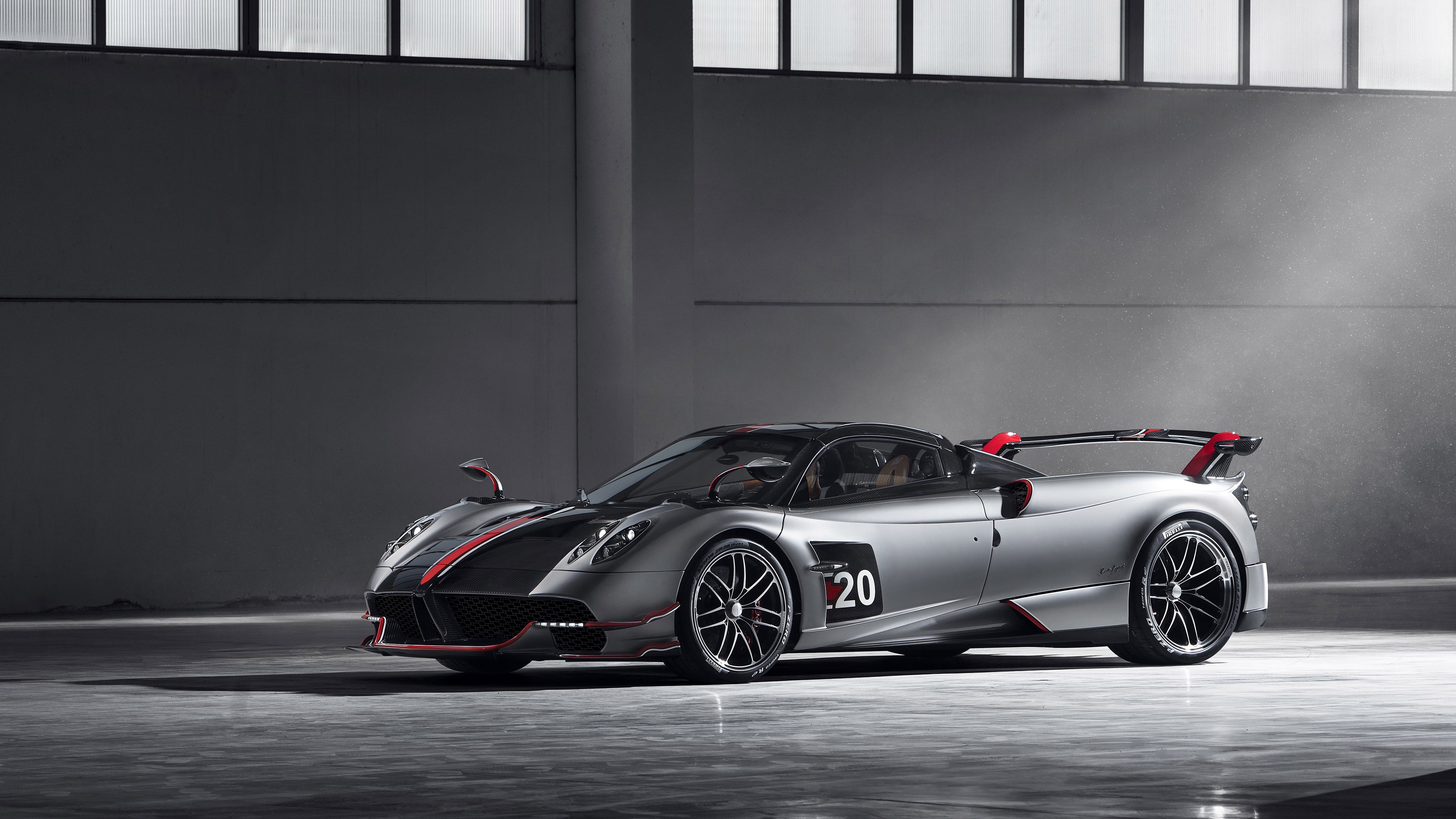 Pagani Huayra, Roadster, car, supercars, vehicle, silver cars, HD Wallpaper