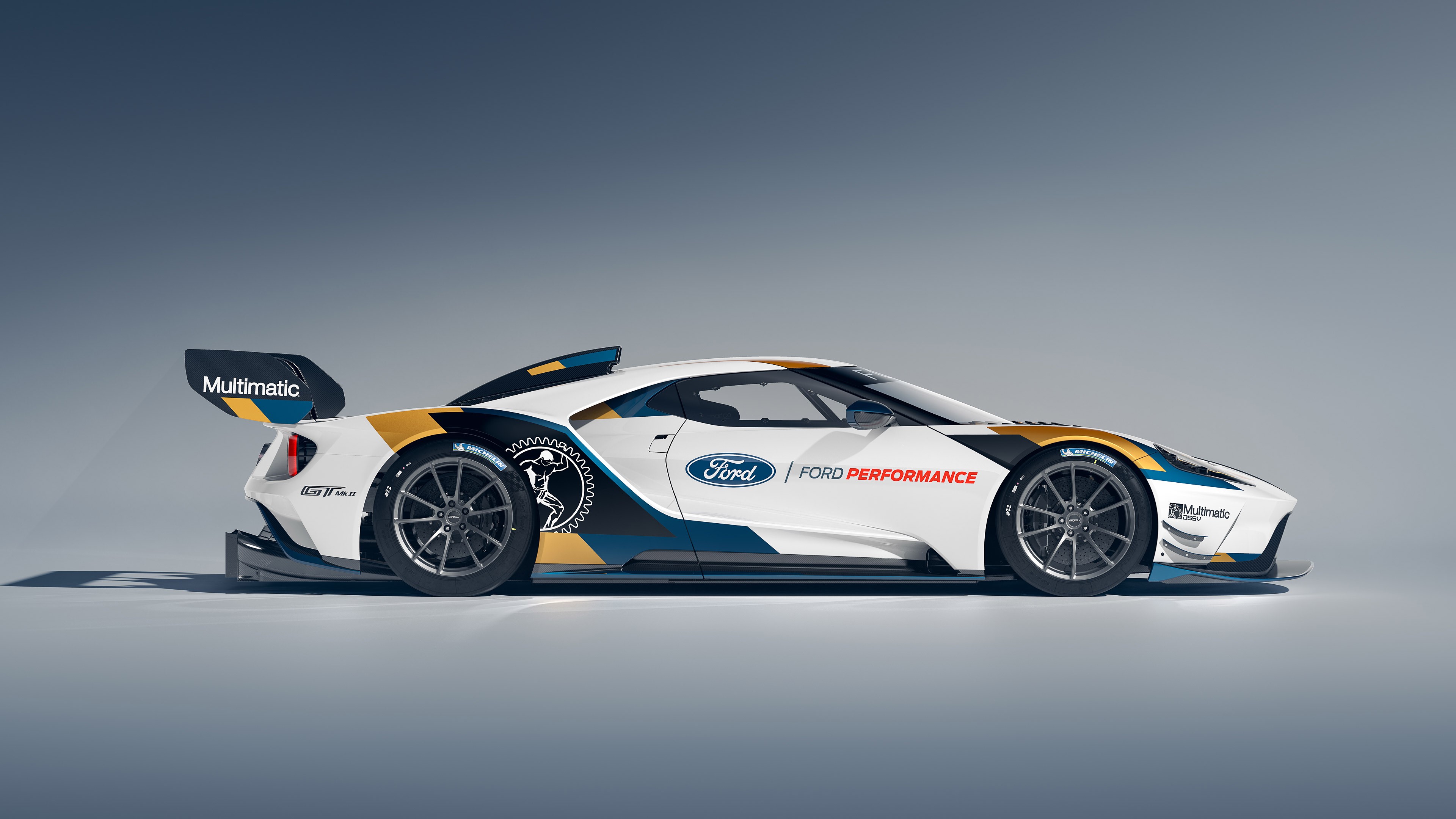 Ford GT Mk II, car, vehicle, race cars, HD Wallpaper