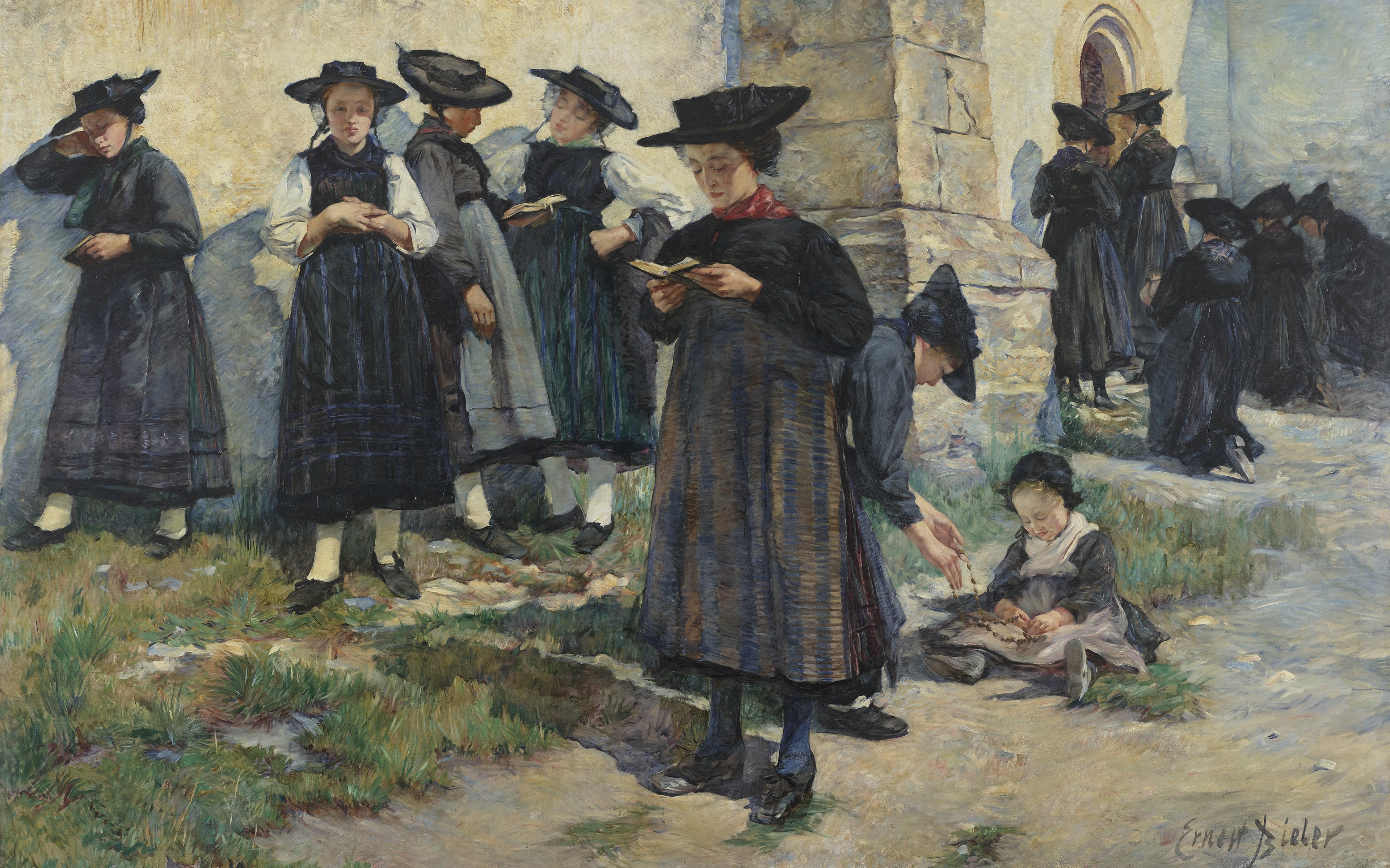 artwork, painting, classic art, classical art, 1886 (Year), HD Wallpaper