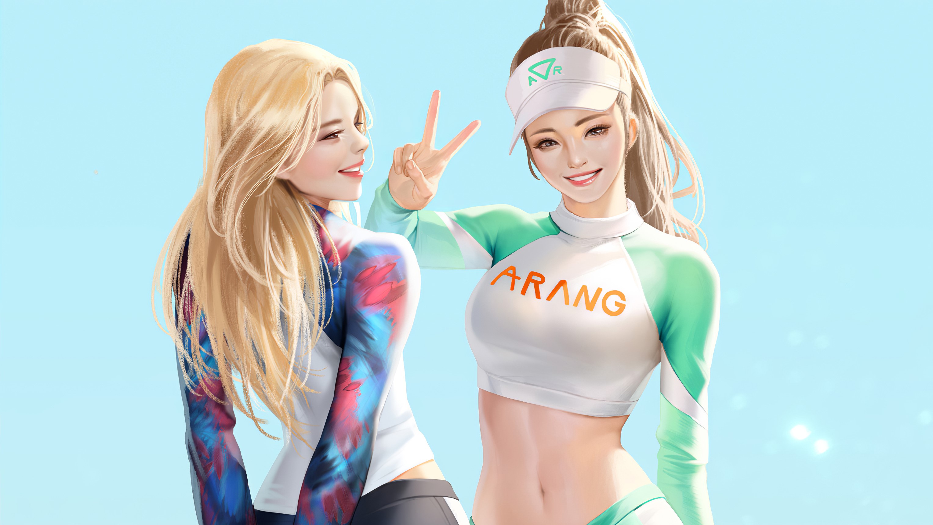 anime, anime girls, 2D, artwork, HD Wallpaper